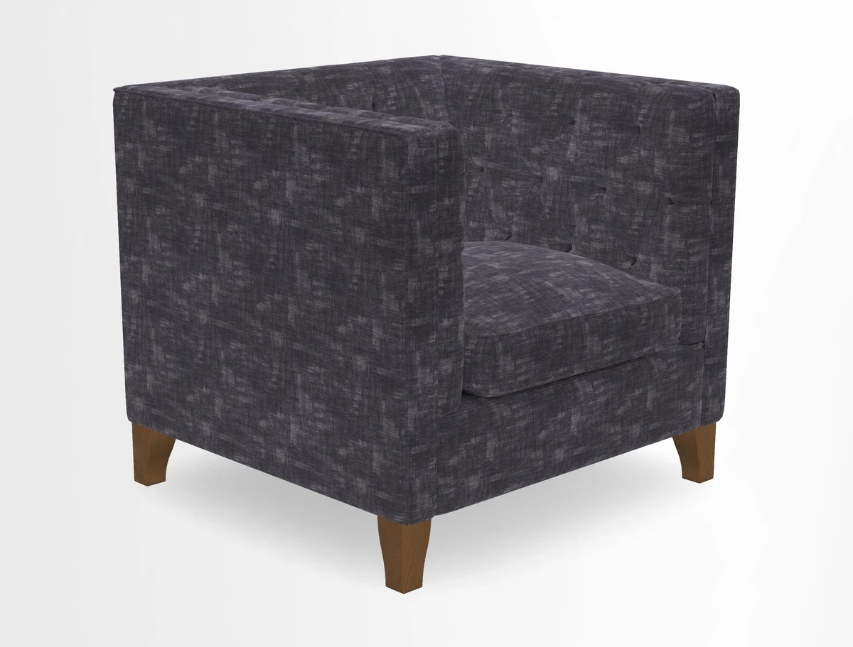 Haresfield Chair in Two Tone Plain Biscuit