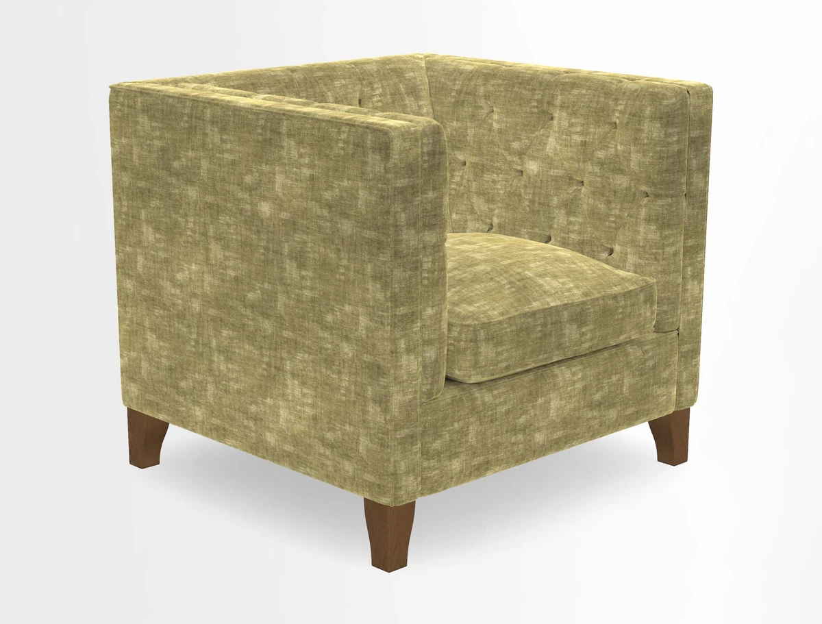 Haresfield Chair in Two Tone Plain Biscuit