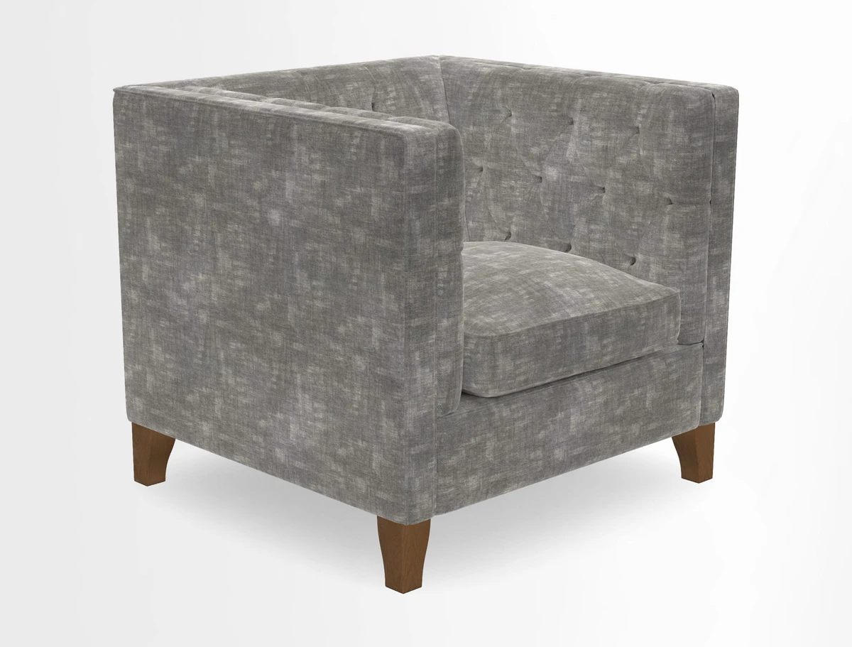 Haresfield Chair in Two Tone Plain Biscuit