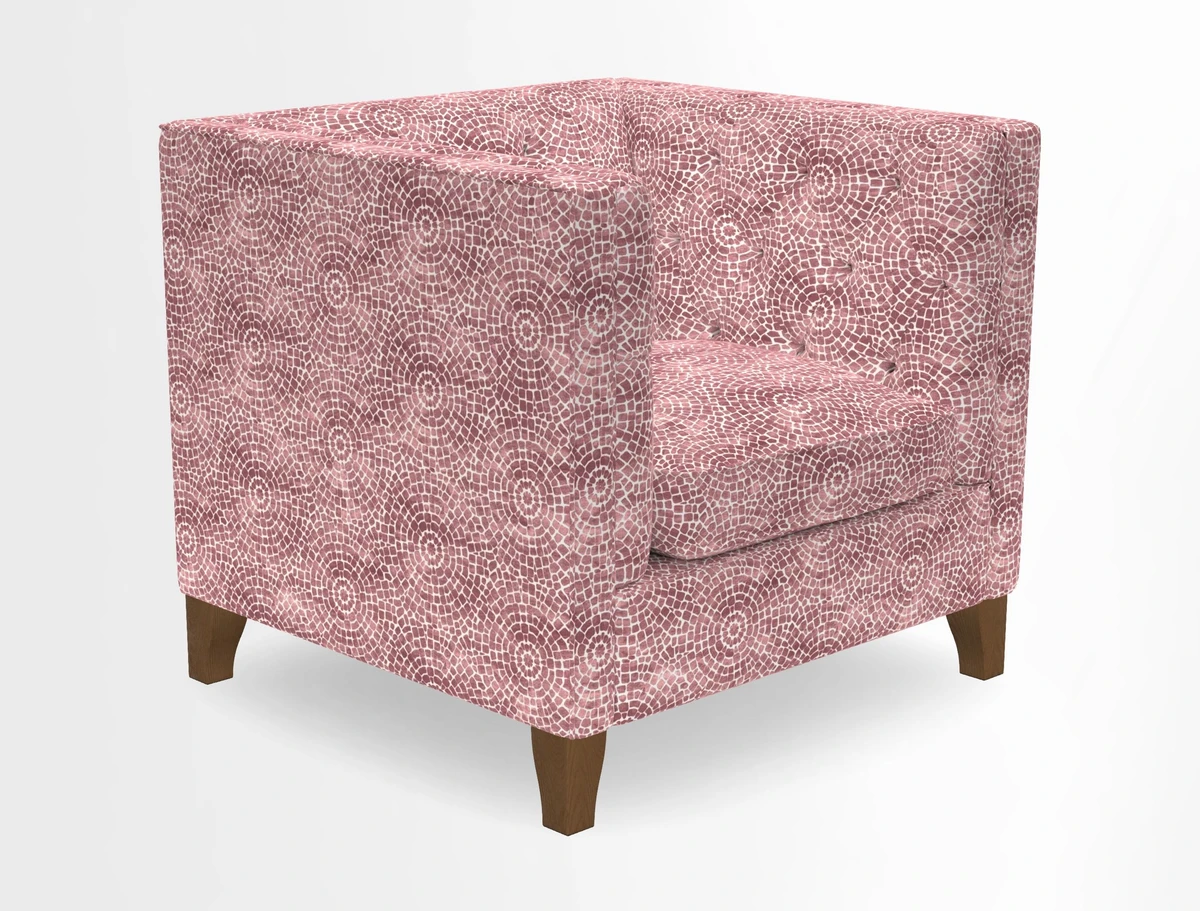 Haresfield Chair in Two Tone Plain Biscuit