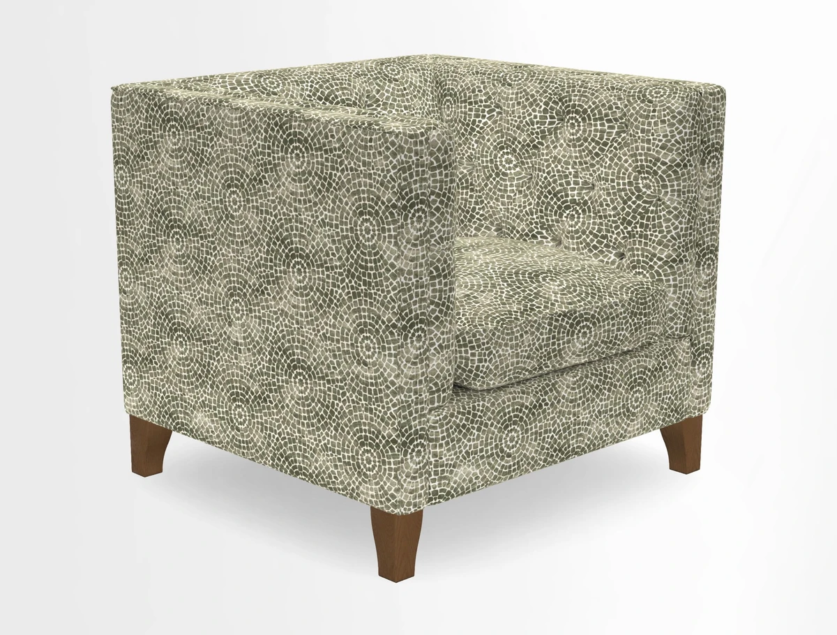 Haresfield Chair in Two Tone Plain Biscuit