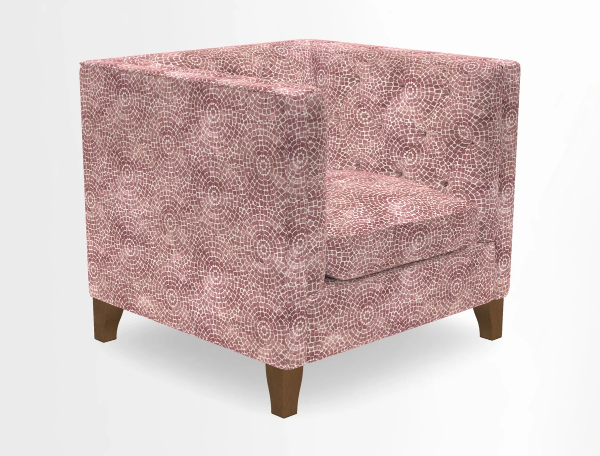 Haresfield Chair in Two Tone Plain Biscuit