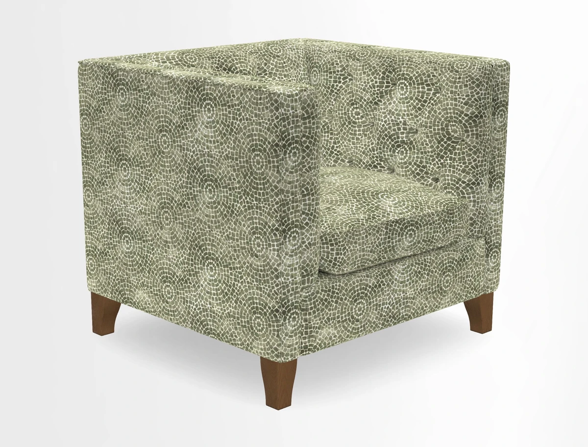 Haresfield Chair in Two Tone Plain Biscuit