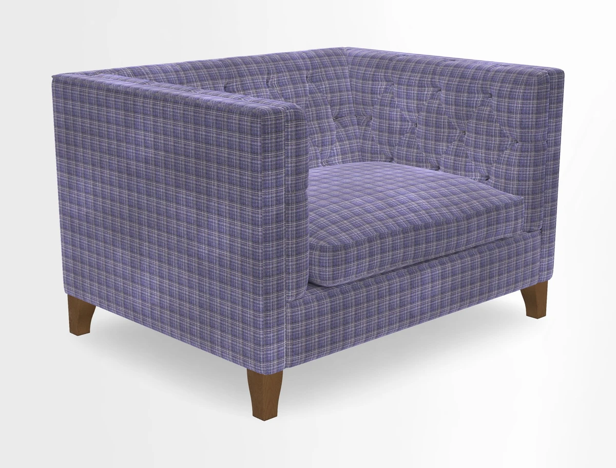 Haresfield Snuggler Dipped Arms in Mohair Lichen Seat Cushion in RHS Gertrude Jekyll Meadow Flower Olive and Scatters in RHS Gertrude Jekyll Folklore Olive