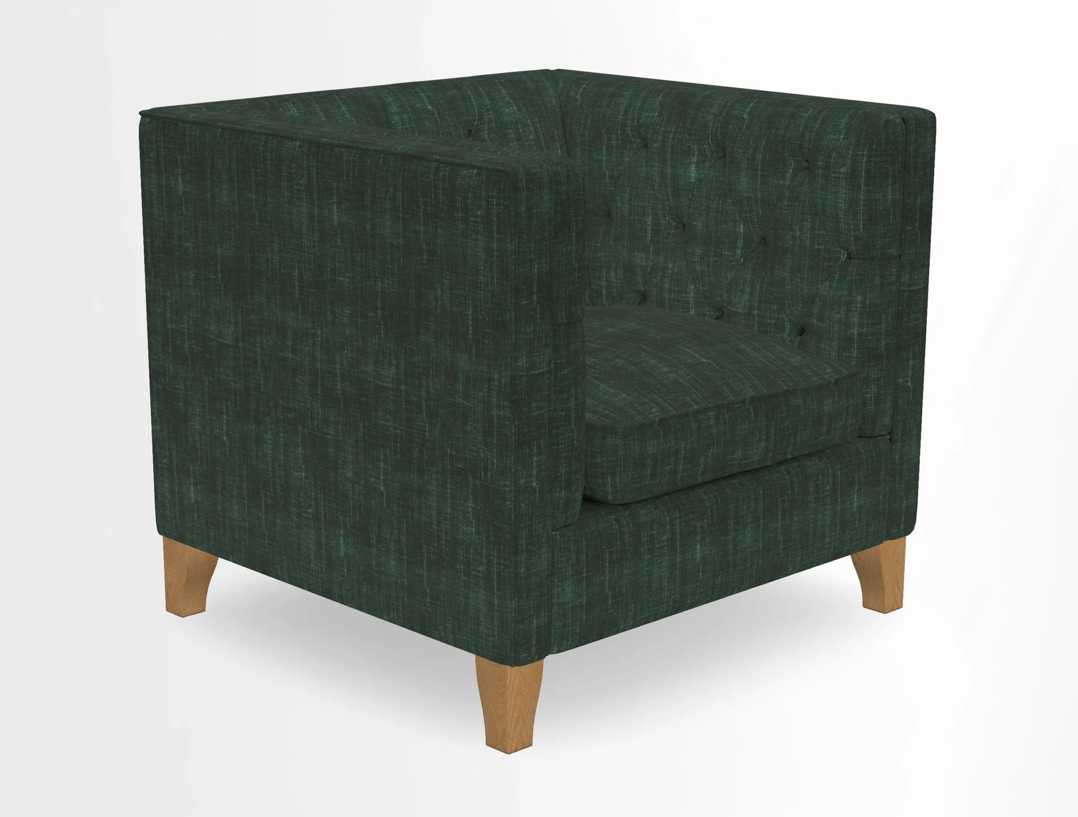Haresfield Chair in Two Tone Plain Biscuit