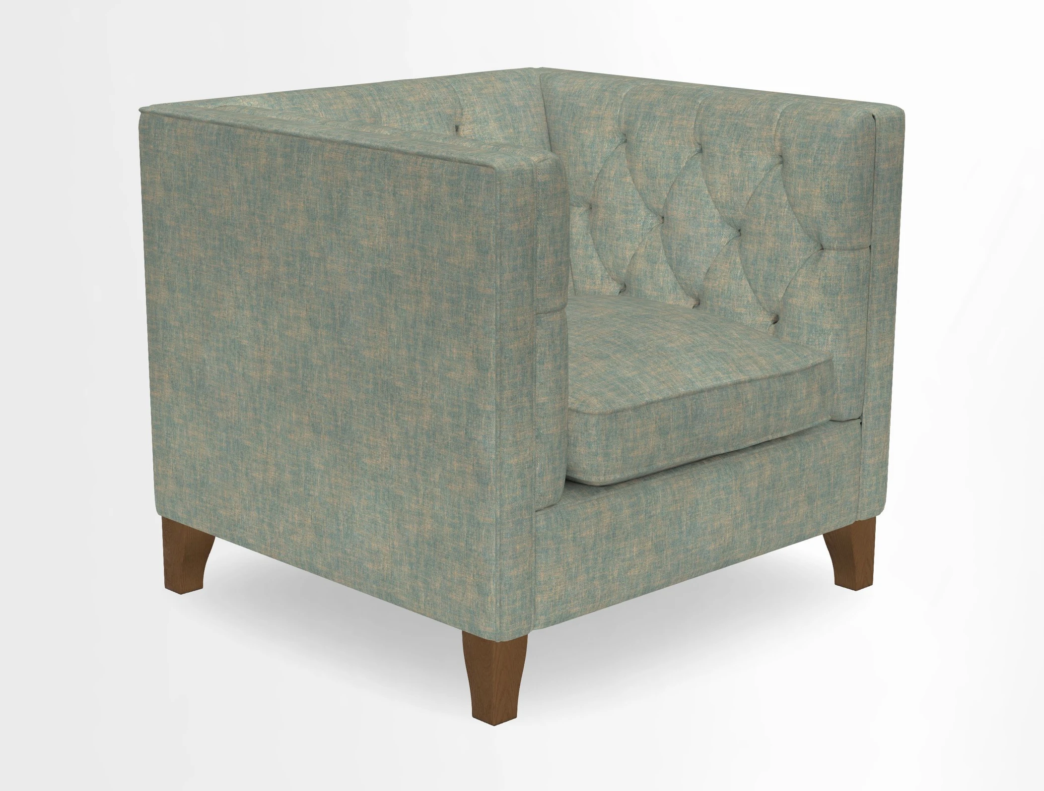 Haresfield Chair in Two Tone Plain Biscuit
