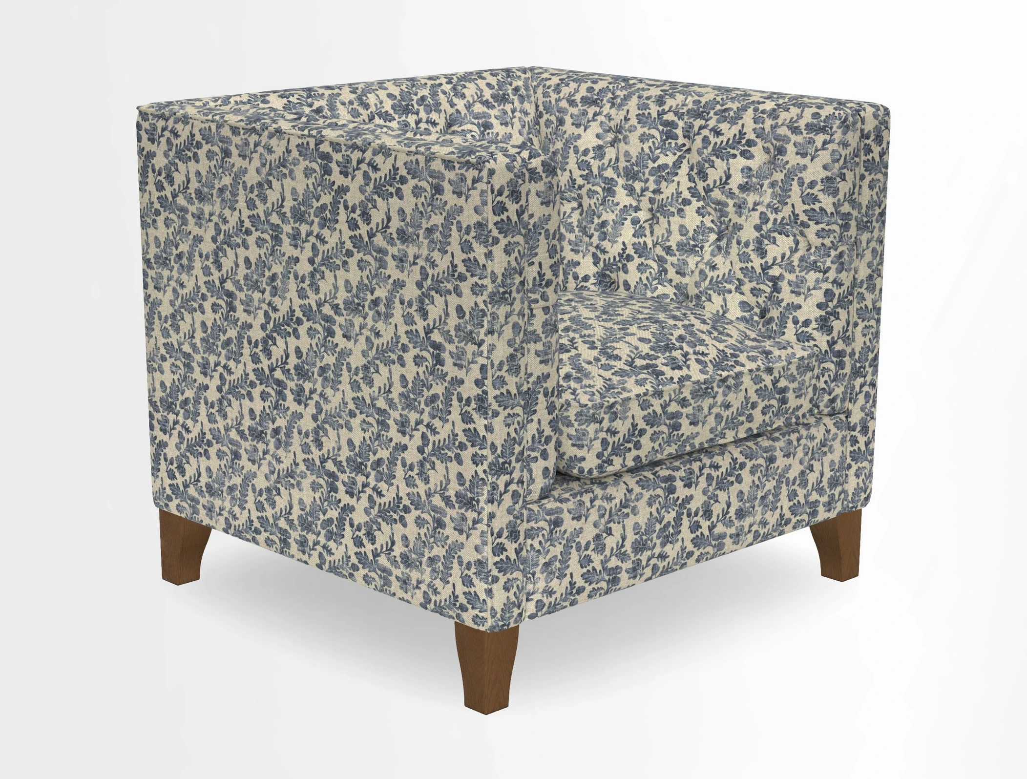 Haresfield Chair in Two Tone Plain Biscuit