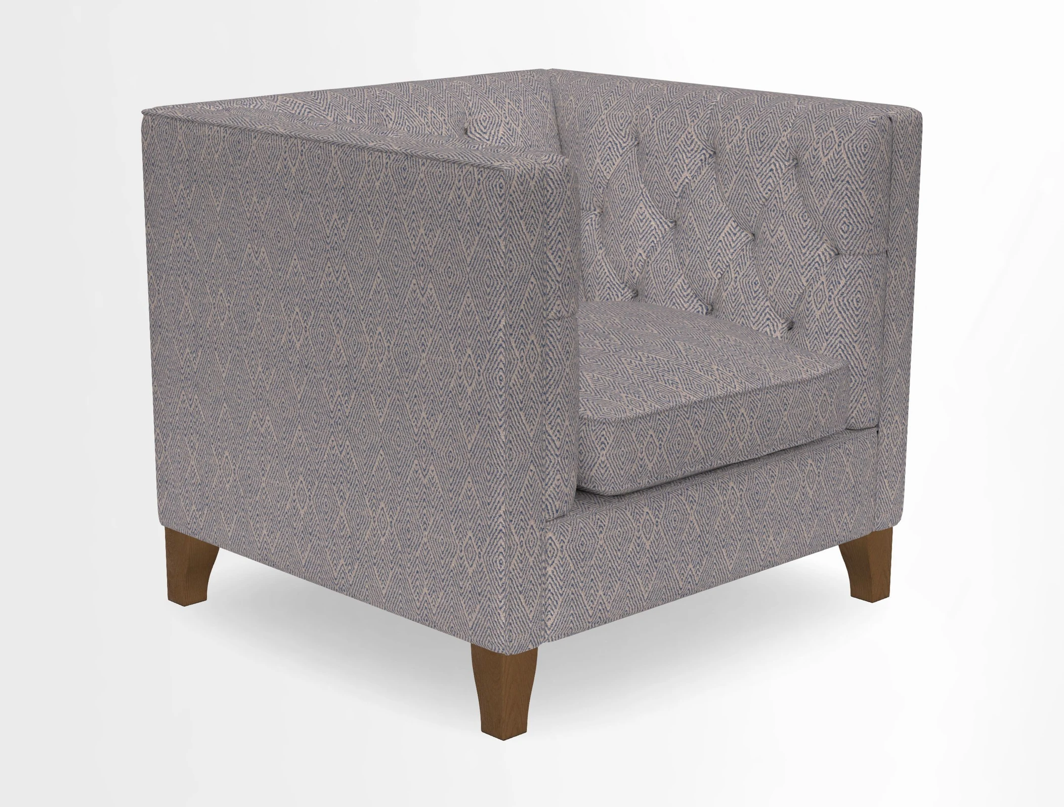Haresfield Chair in Two Tone Plain Biscuit