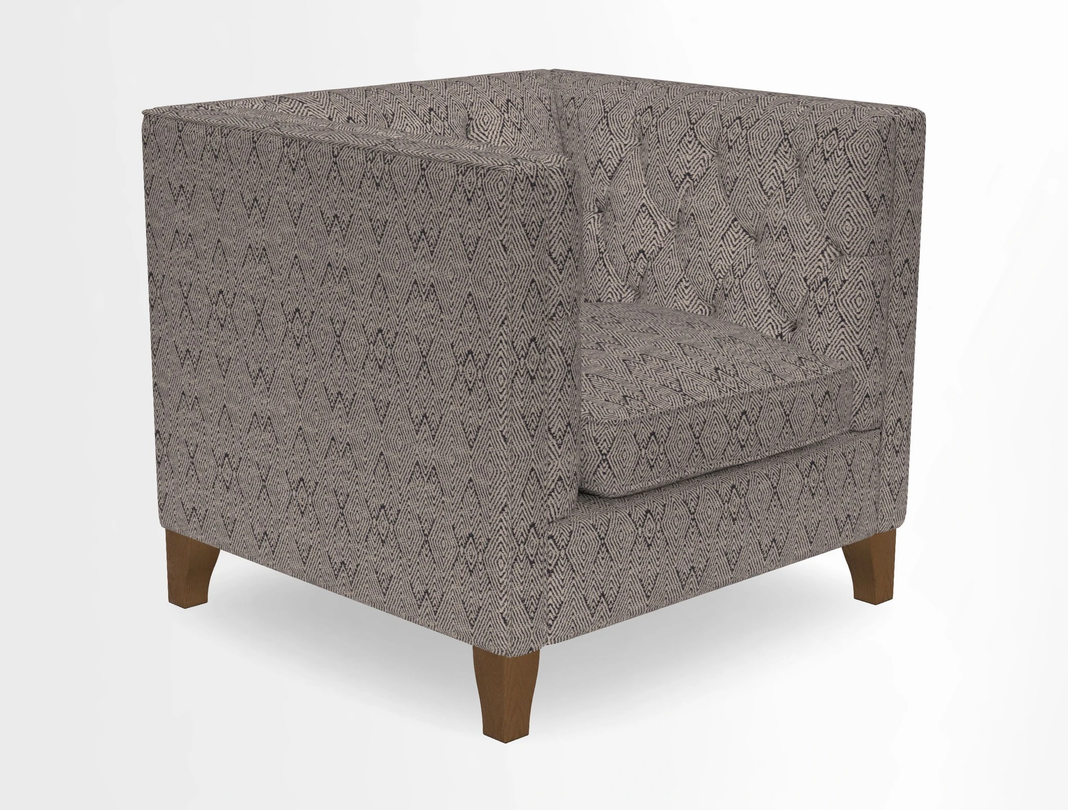 Haresfield Chair in Two Tone Plain Biscuit