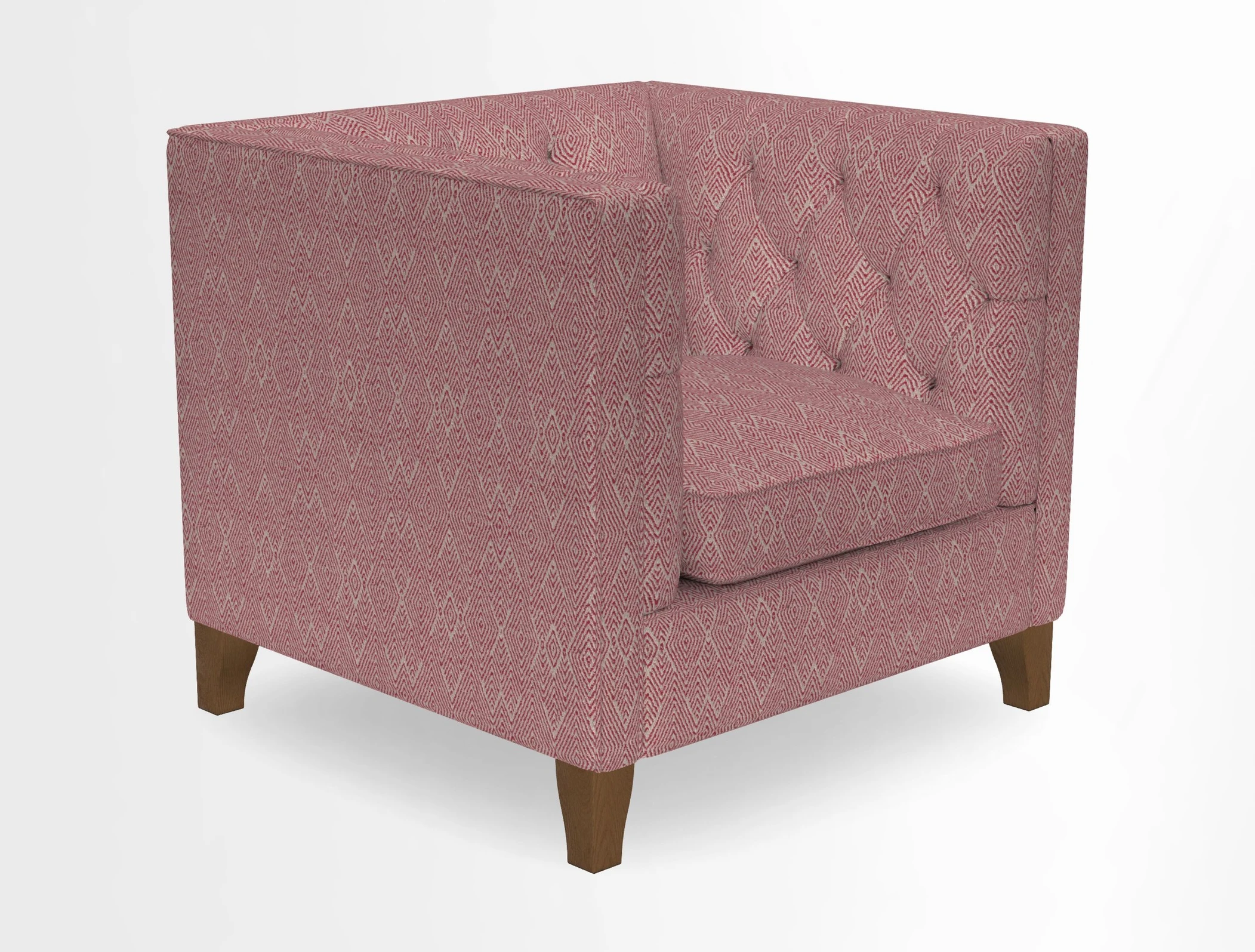 Haresfield Chair in Two Tone Plain Biscuit