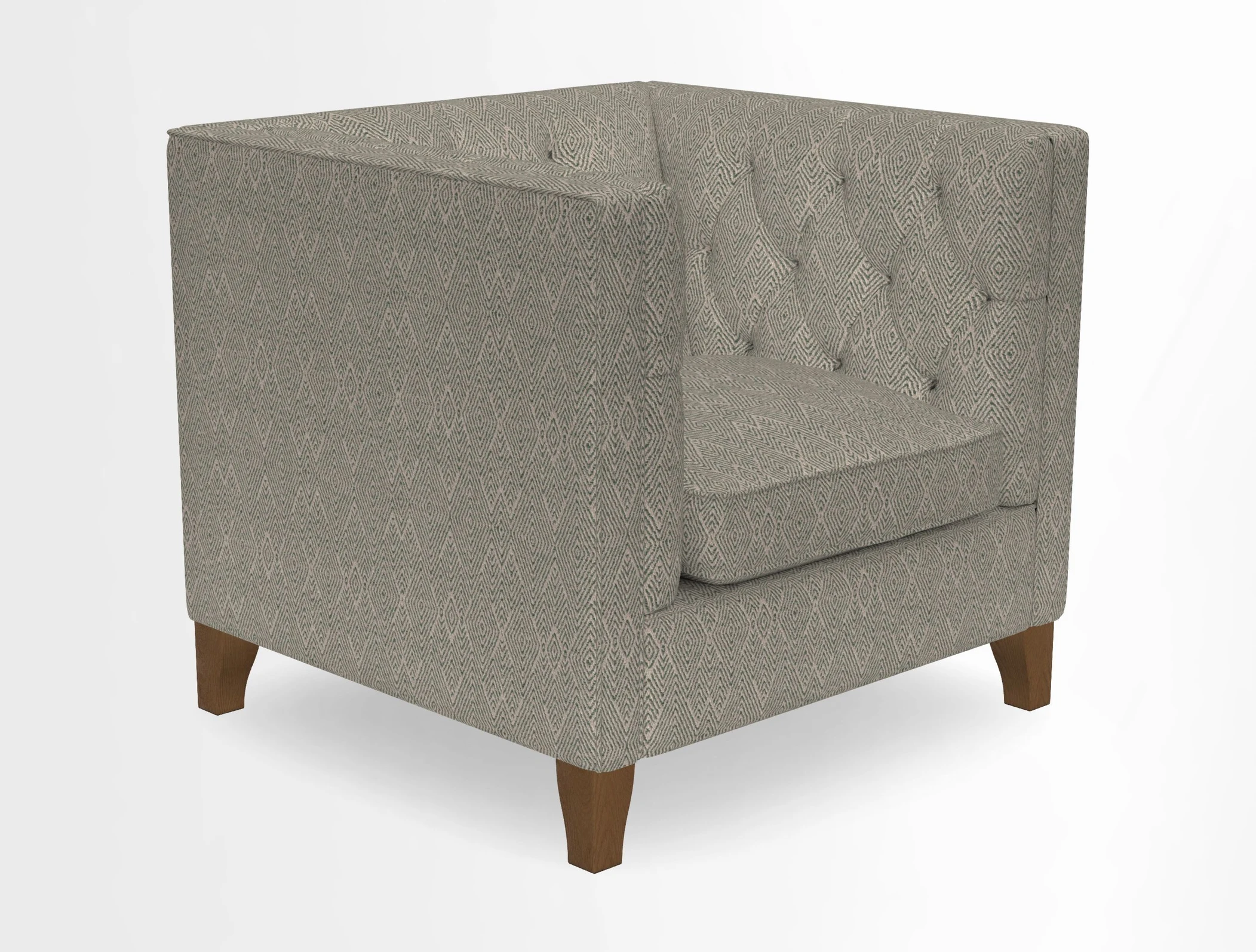 Haresfield Chair in Two Tone Plain Biscuit