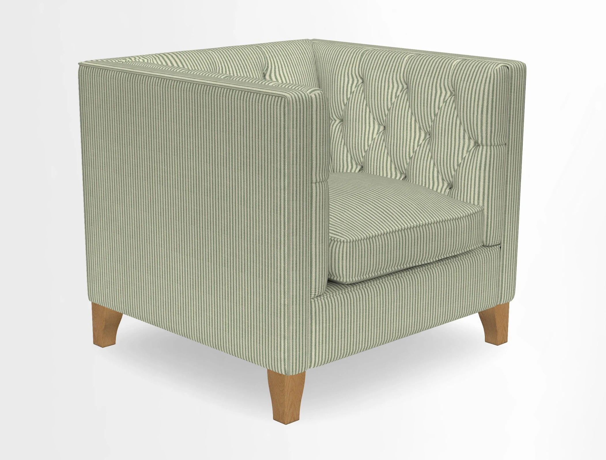 Haresfield Chair in Two Tone Plain Biscuit