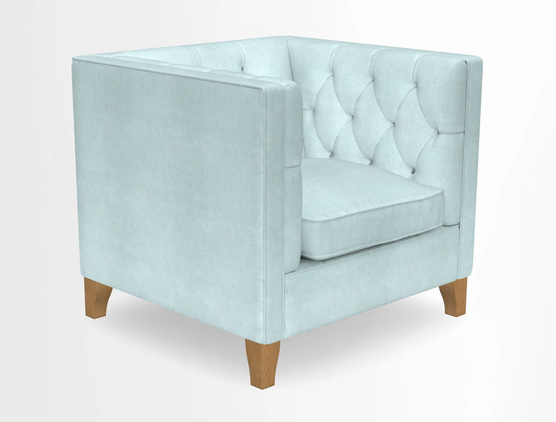 Haresfield Chair in Two Tone Plain Biscuit