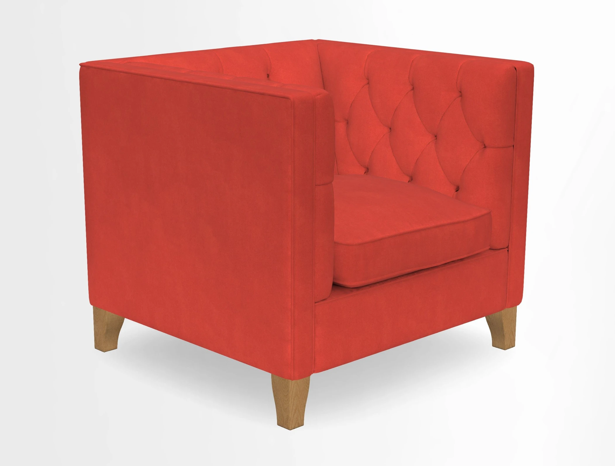 Haresfield Chair in Two Tone Plain Biscuit