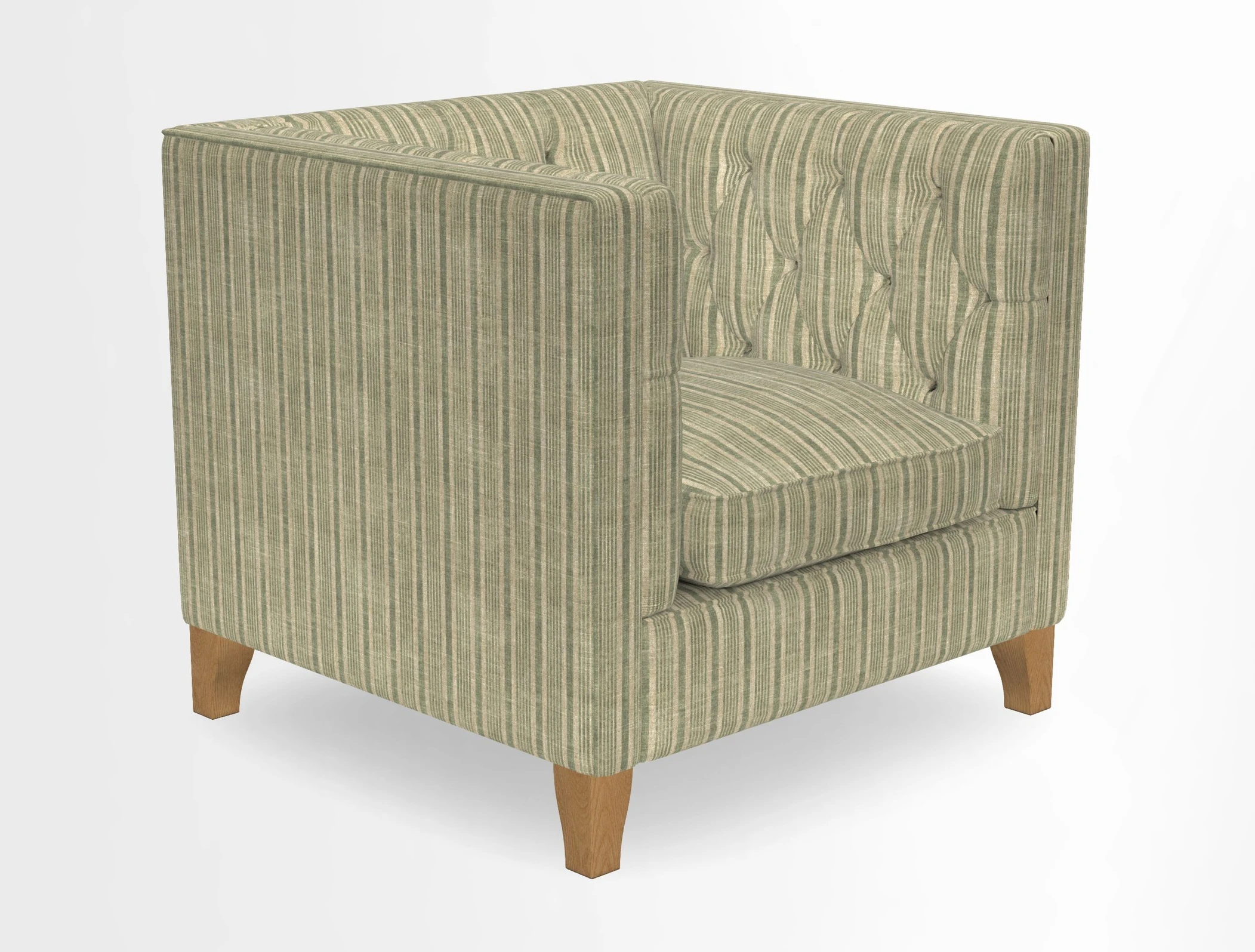 Haresfield Chair in Two Tone Plain Biscuit