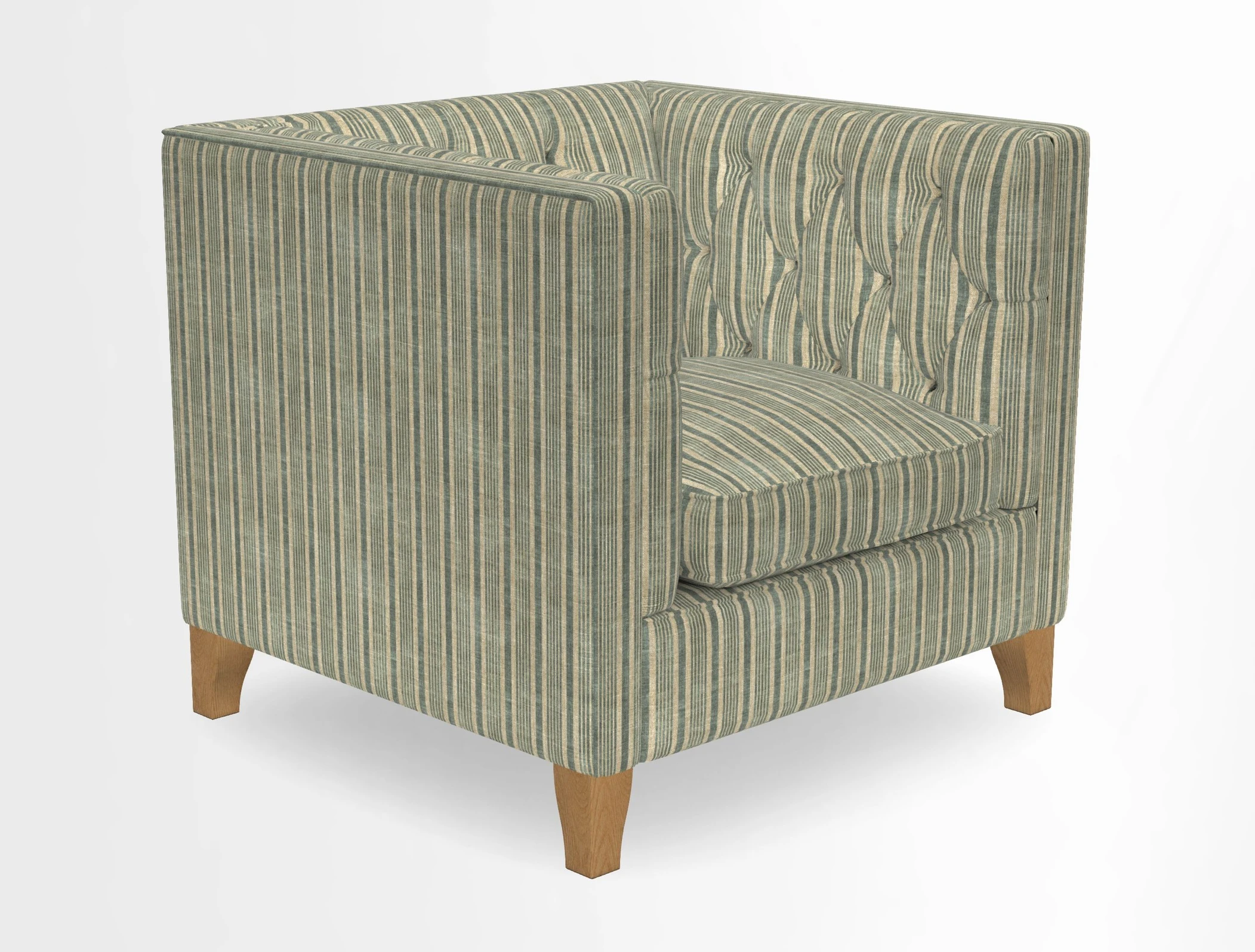 Haresfield Chair in Two Tone Plain Biscuit