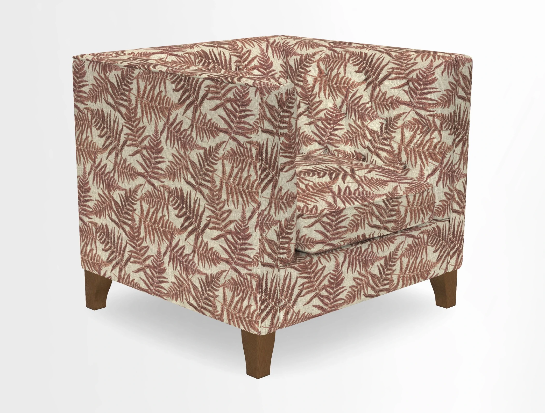 Haresfield Chair in Two Tone Plain Biscuit