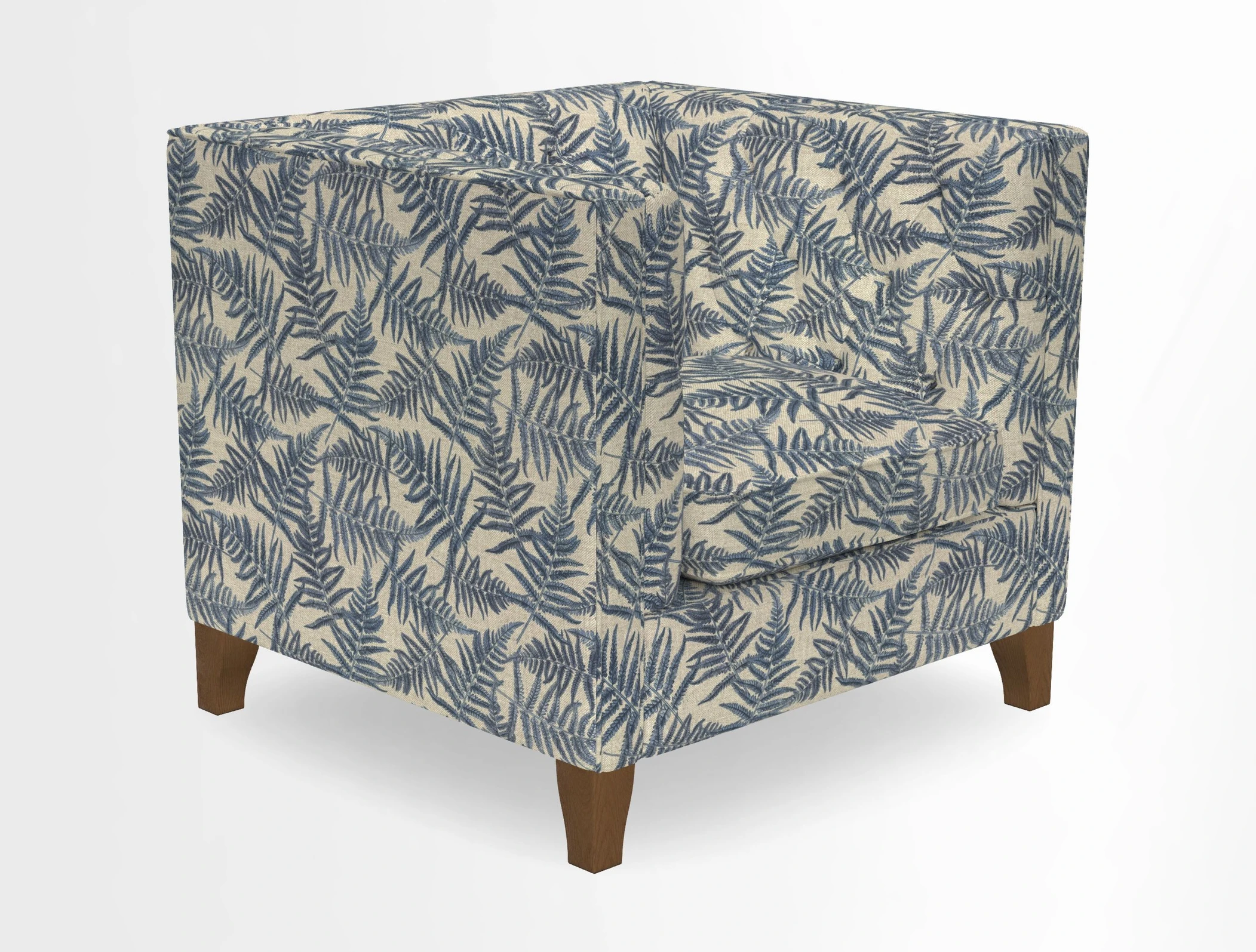 Haresfield Chair in Two Tone Plain Biscuit