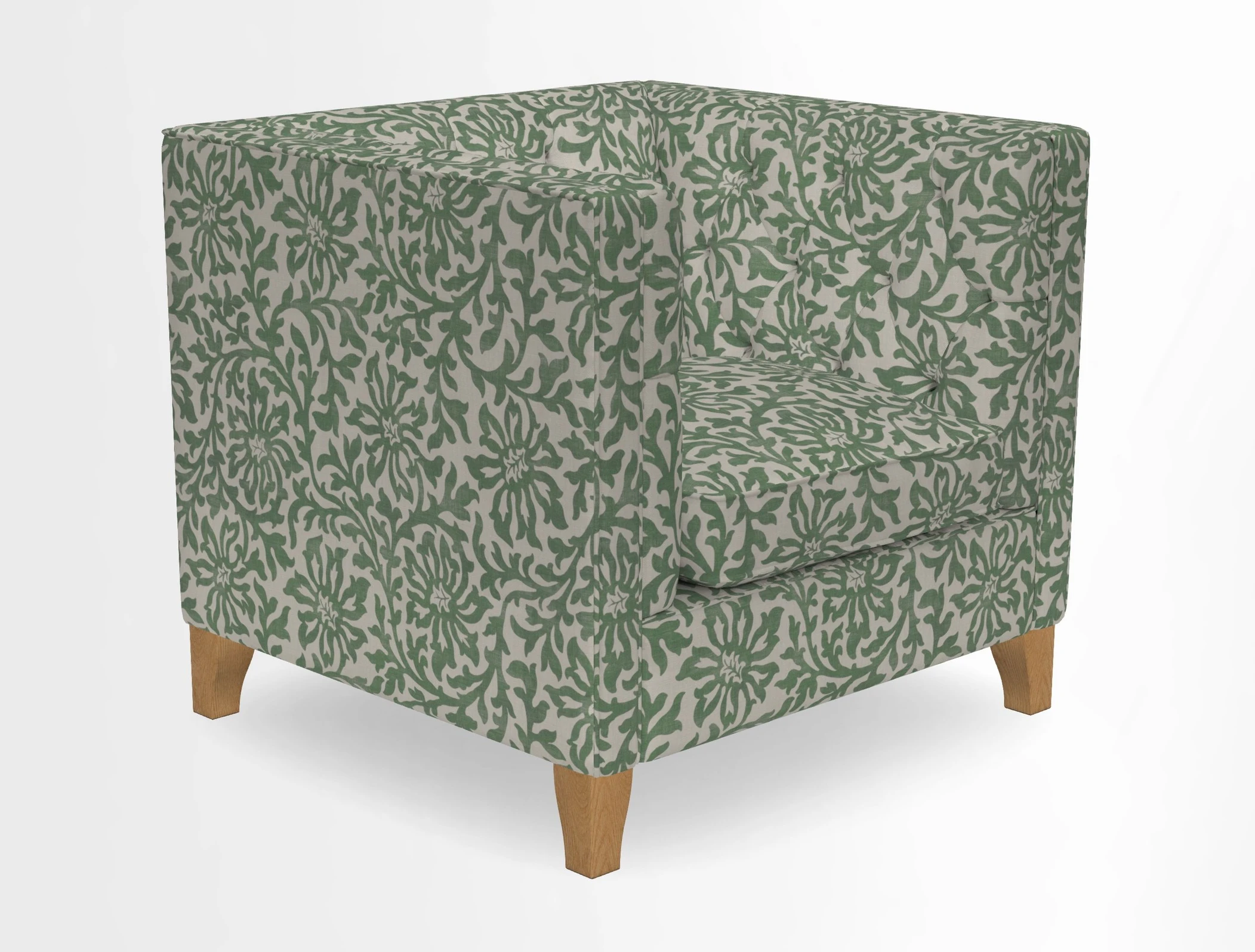Haresfield Chair in Two Tone Plain Biscuit