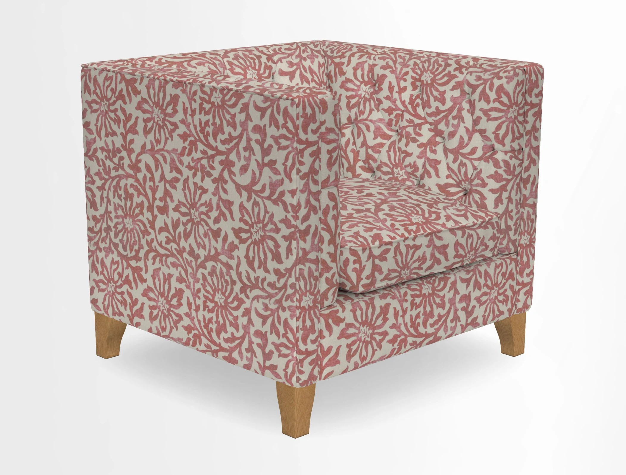 Haresfield Chair in Two Tone Plain Biscuit