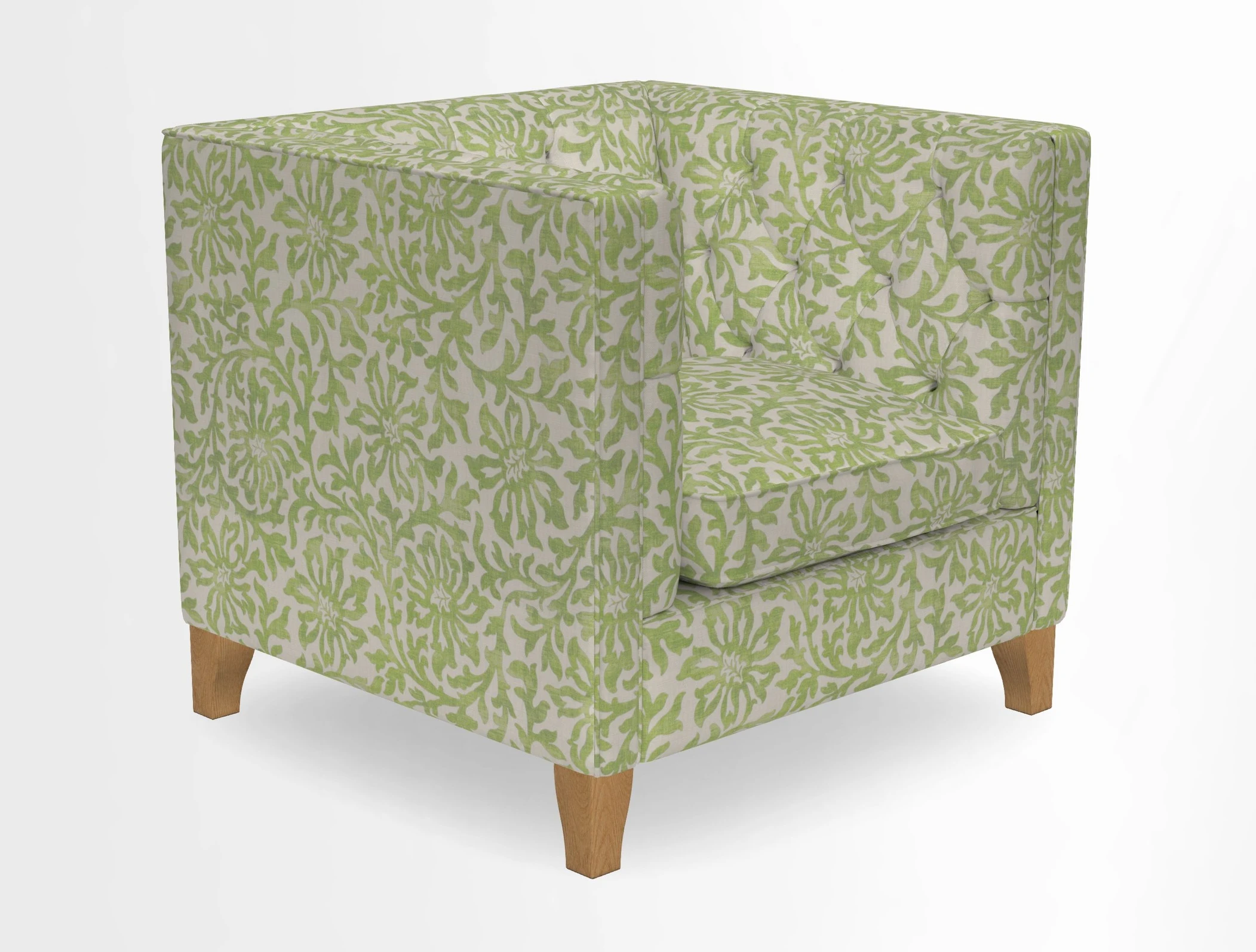 Haresfield Chair in Two Tone Plain Biscuit