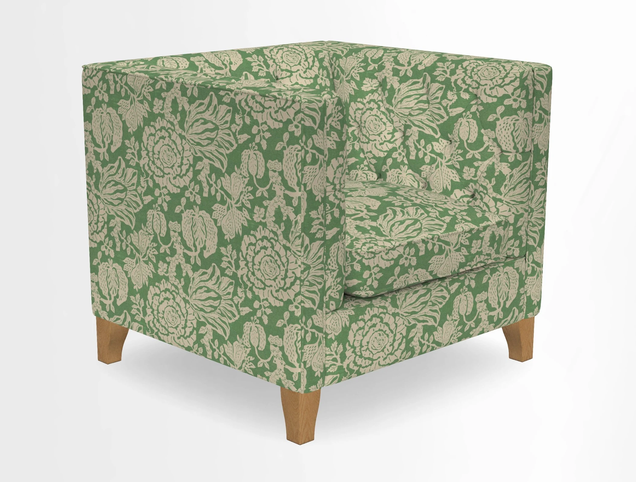 Haresfield Chair in Two Tone Plain Biscuit