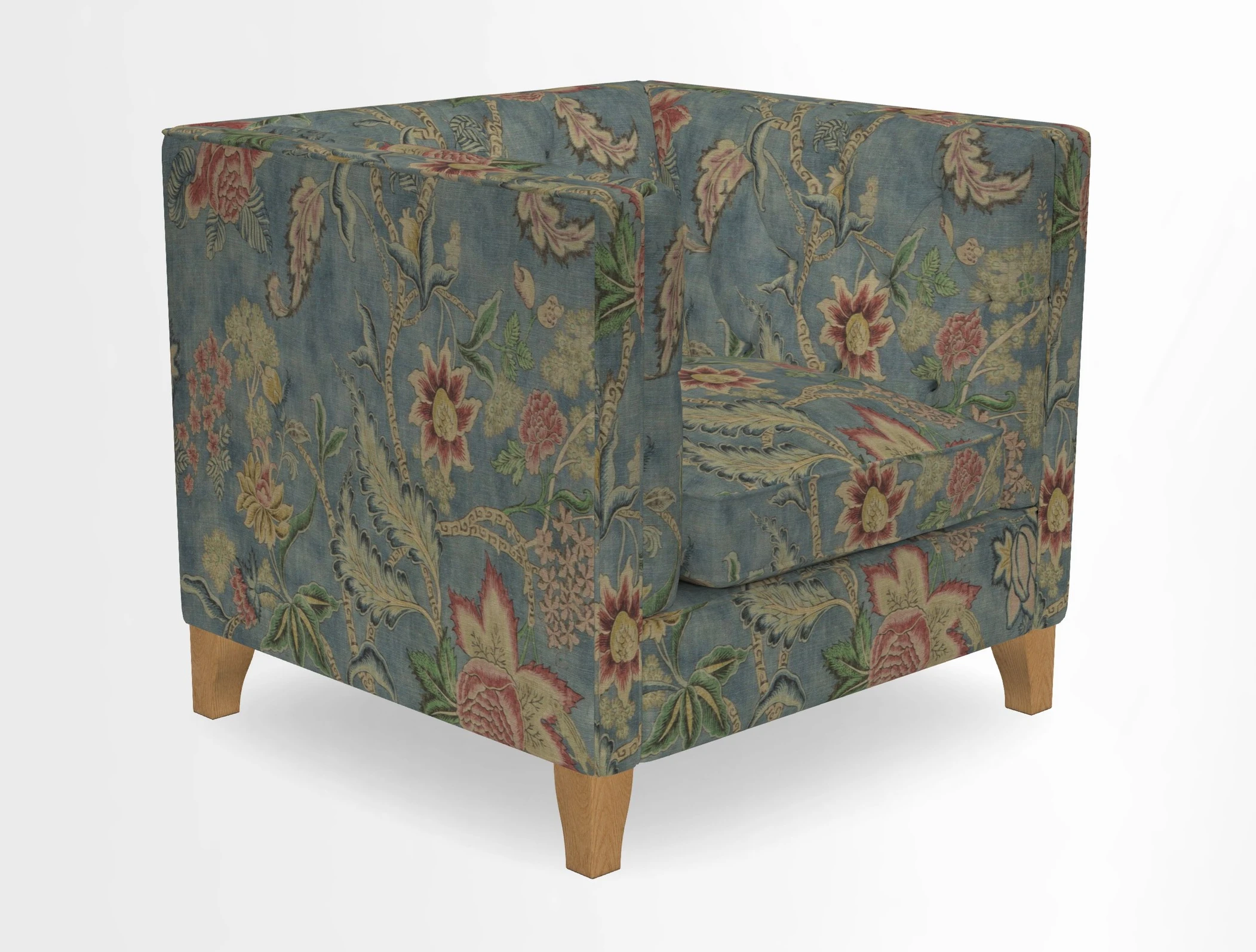 Haresfield Chair in Two Tone Plain Biscuit