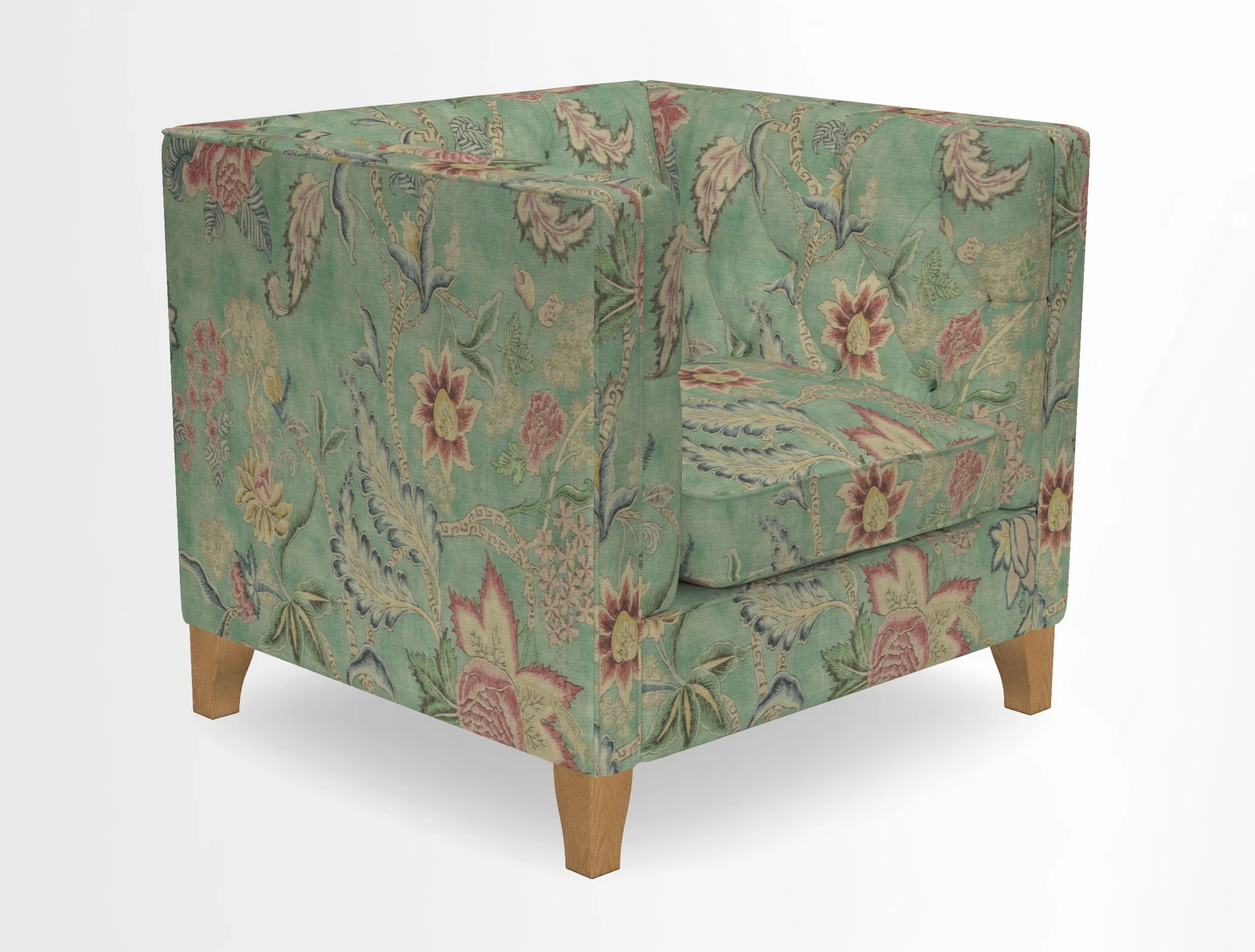 Haresfield Chair in Two Tone Plain Biscuit