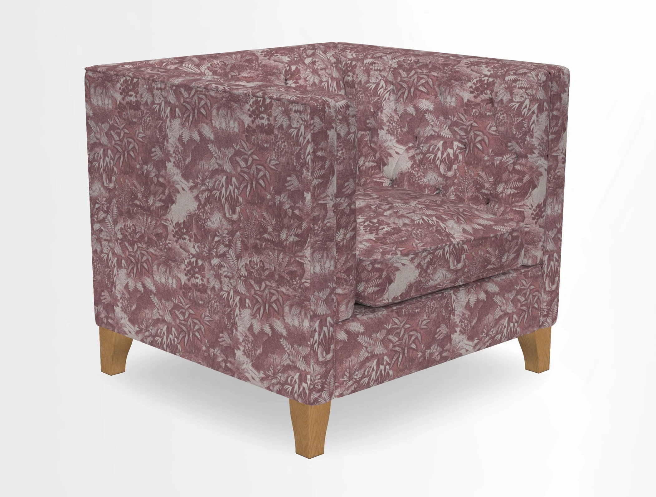 Haresfield Chair in Two Tone Plain Biscuit