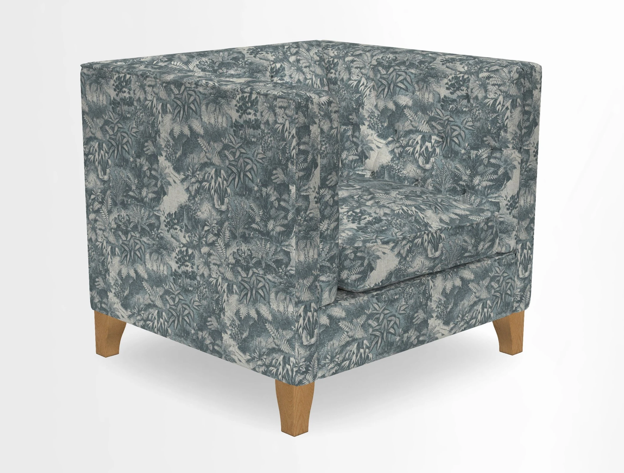 Haresfield Chair in Two Tone Plain Biscuit