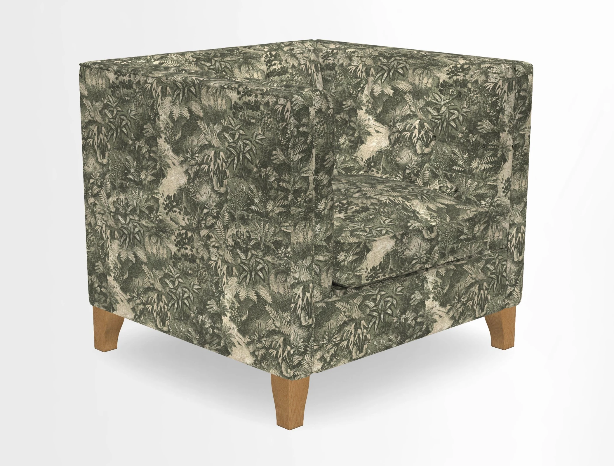 Haresfield Chair in Two Tone Plain Biscuit