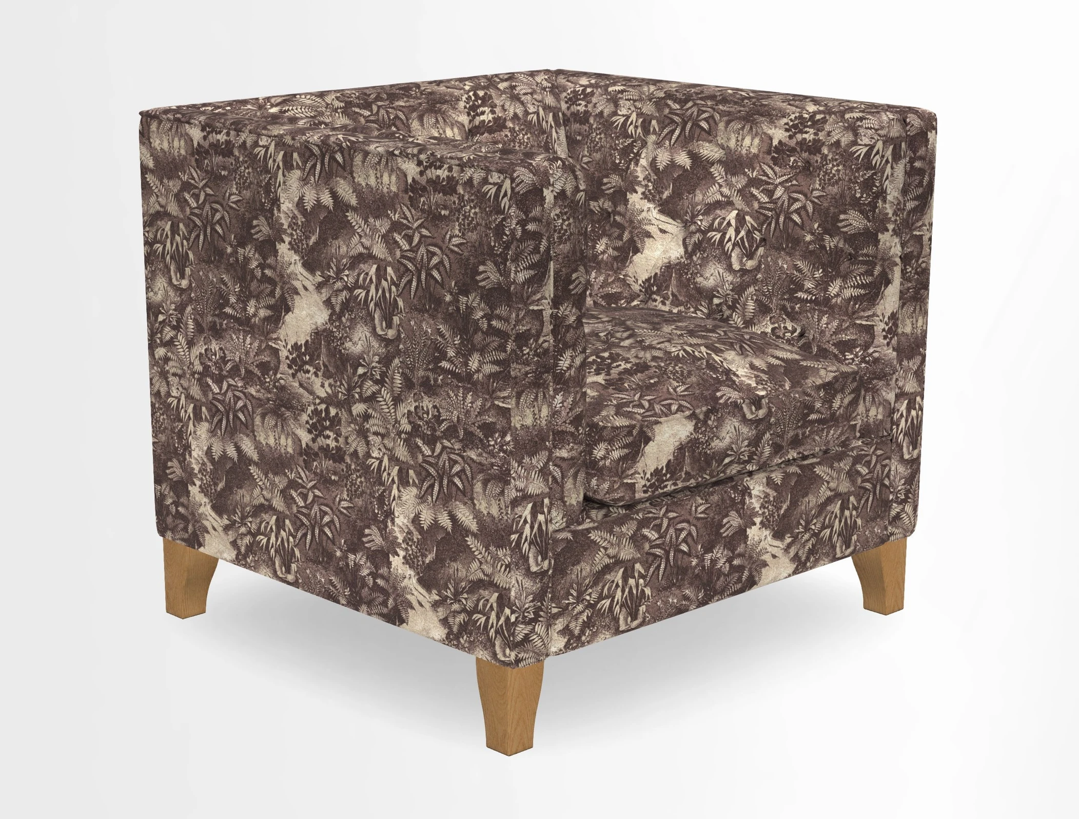 Haresfield Chair in Two Tone Plain Biscuit
