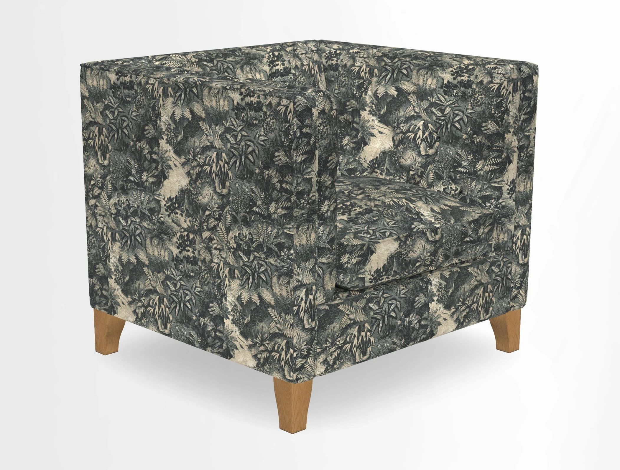Haresfield Chair in Two Tone Plain Biscuit