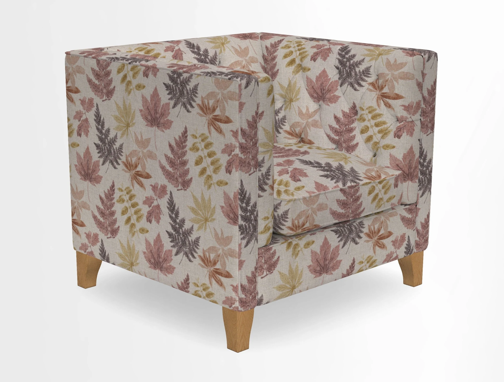 Haresfield Chair in Two Tone Plain Biscuit