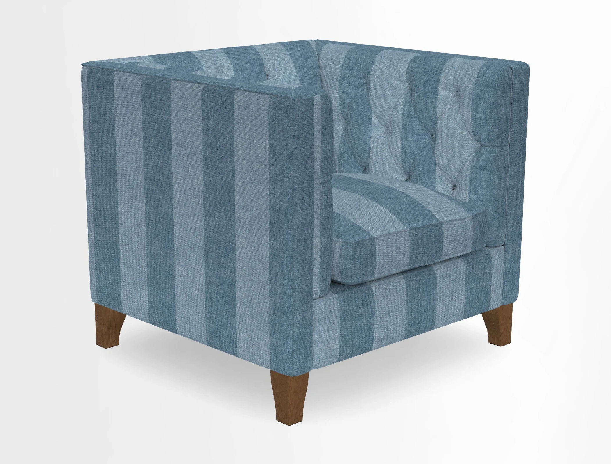 Haresfield Chair in Two Tone Plain Biscuit