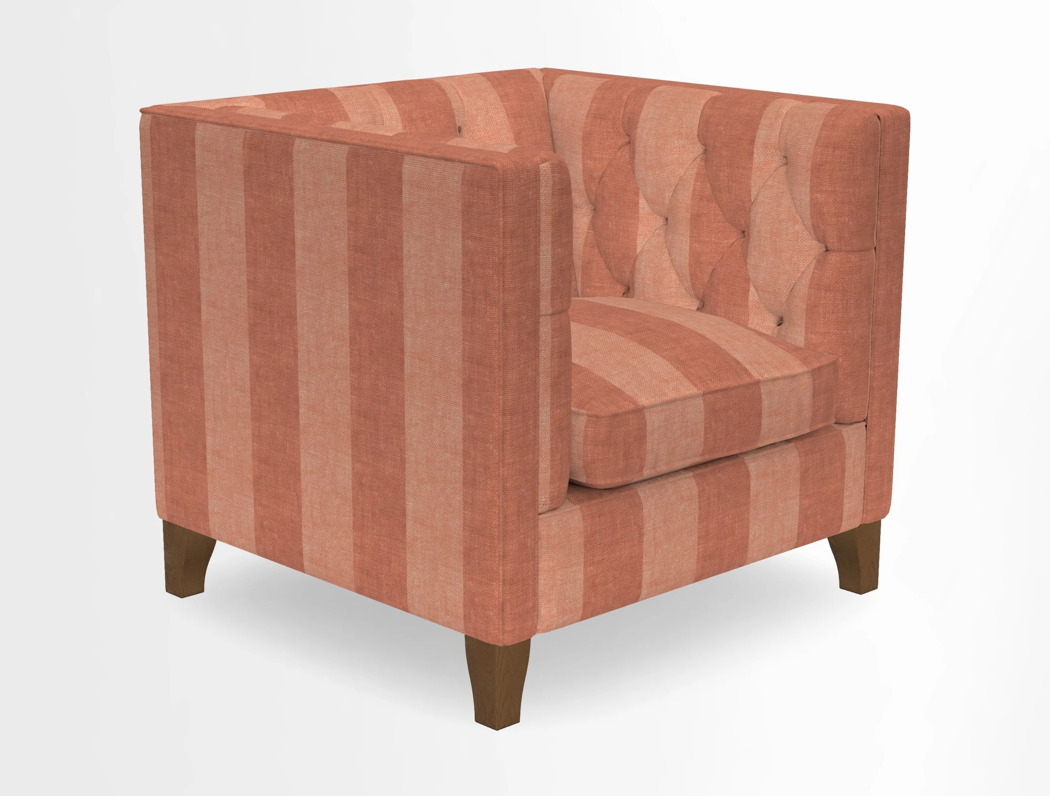 Haresfield Chair in Two Tone Plain Biscuit