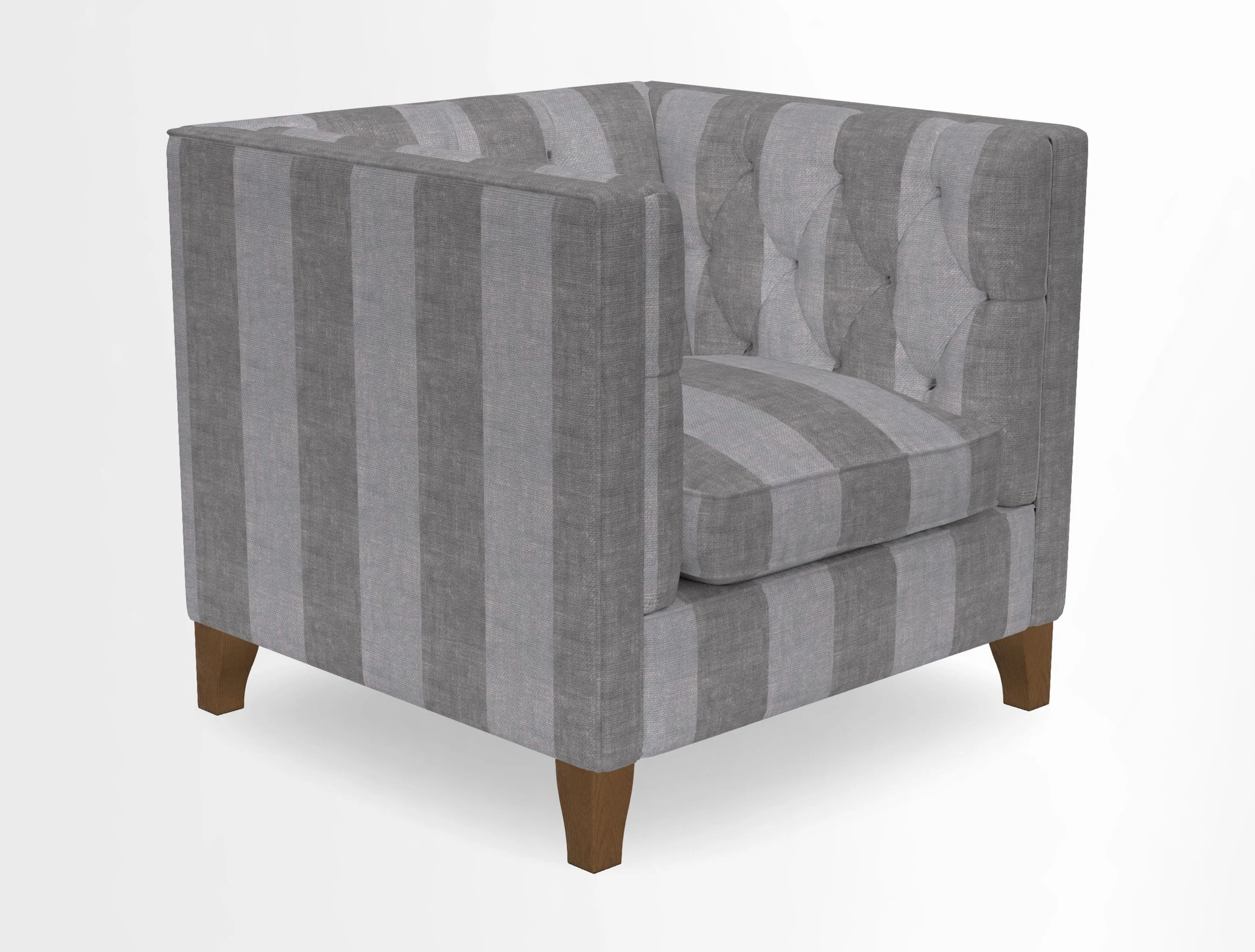 Haresfield Chair in Two Tone Plain Biscuit
