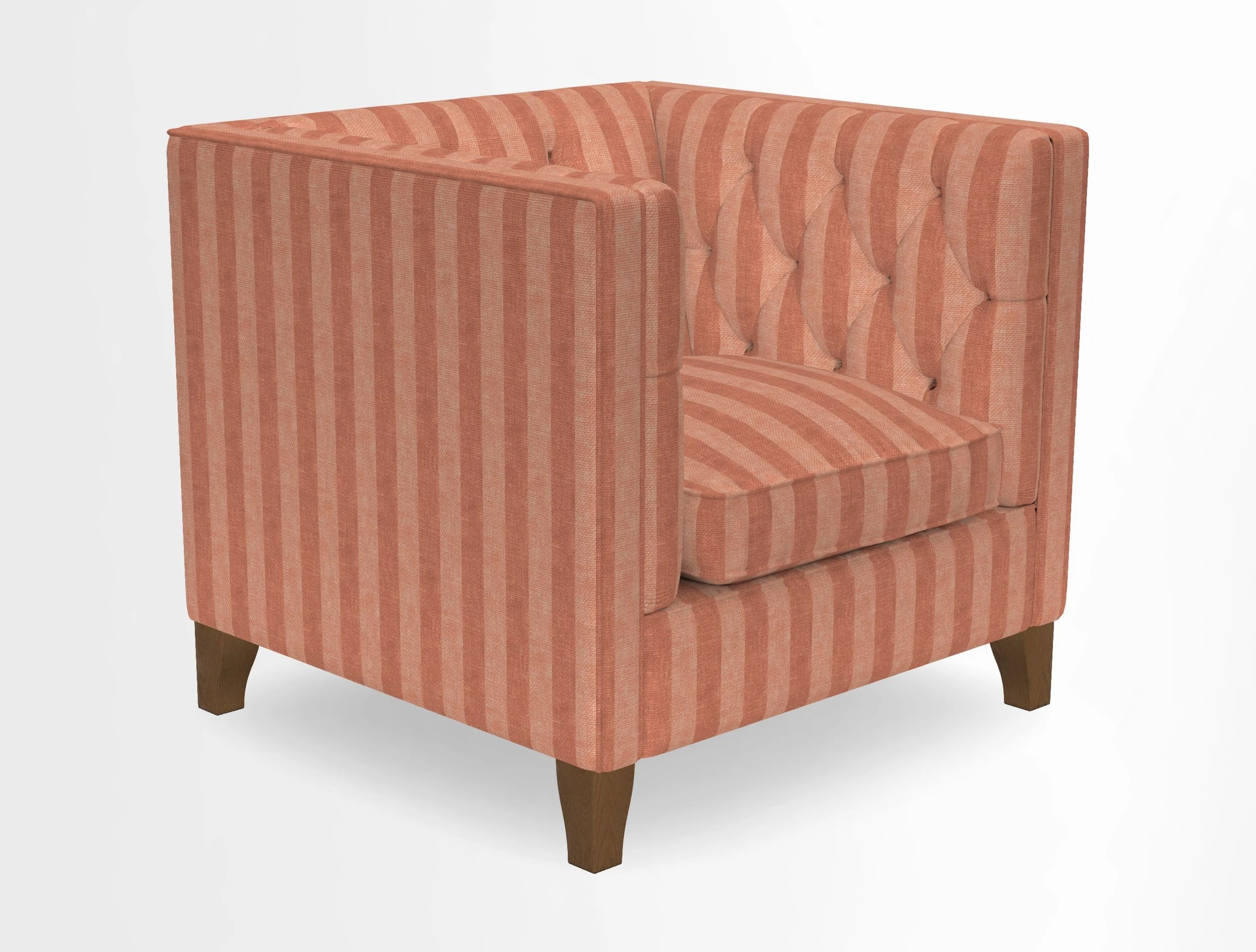 Haresfield Chair in Two Tone Plain Biscuit