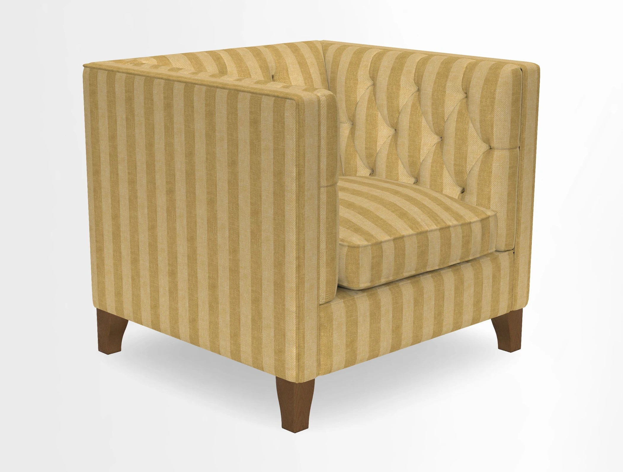 Haresfield Chair in Two Tone Plain Biscuit