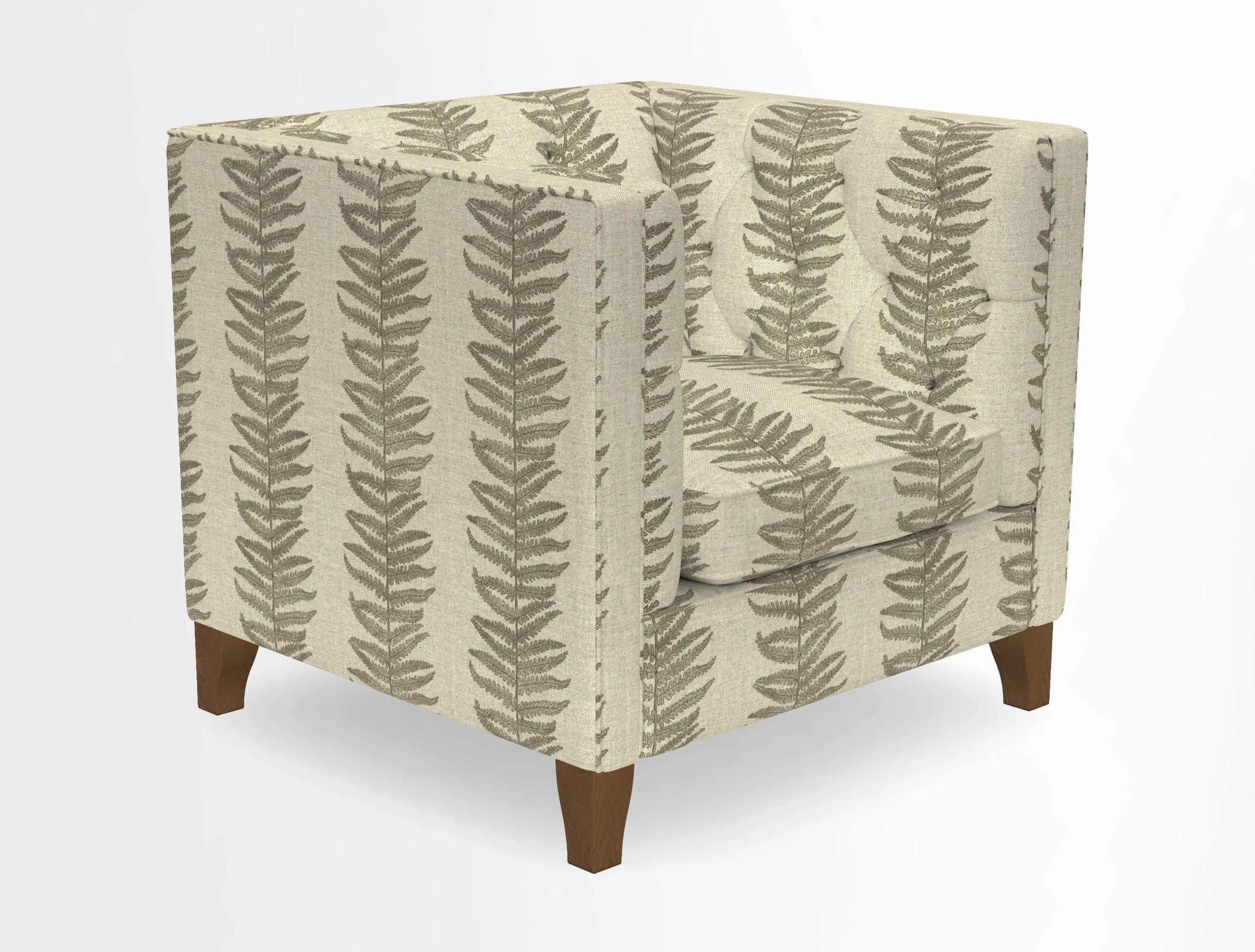 Haresfield Chair in Two Tone Plain Biscuit