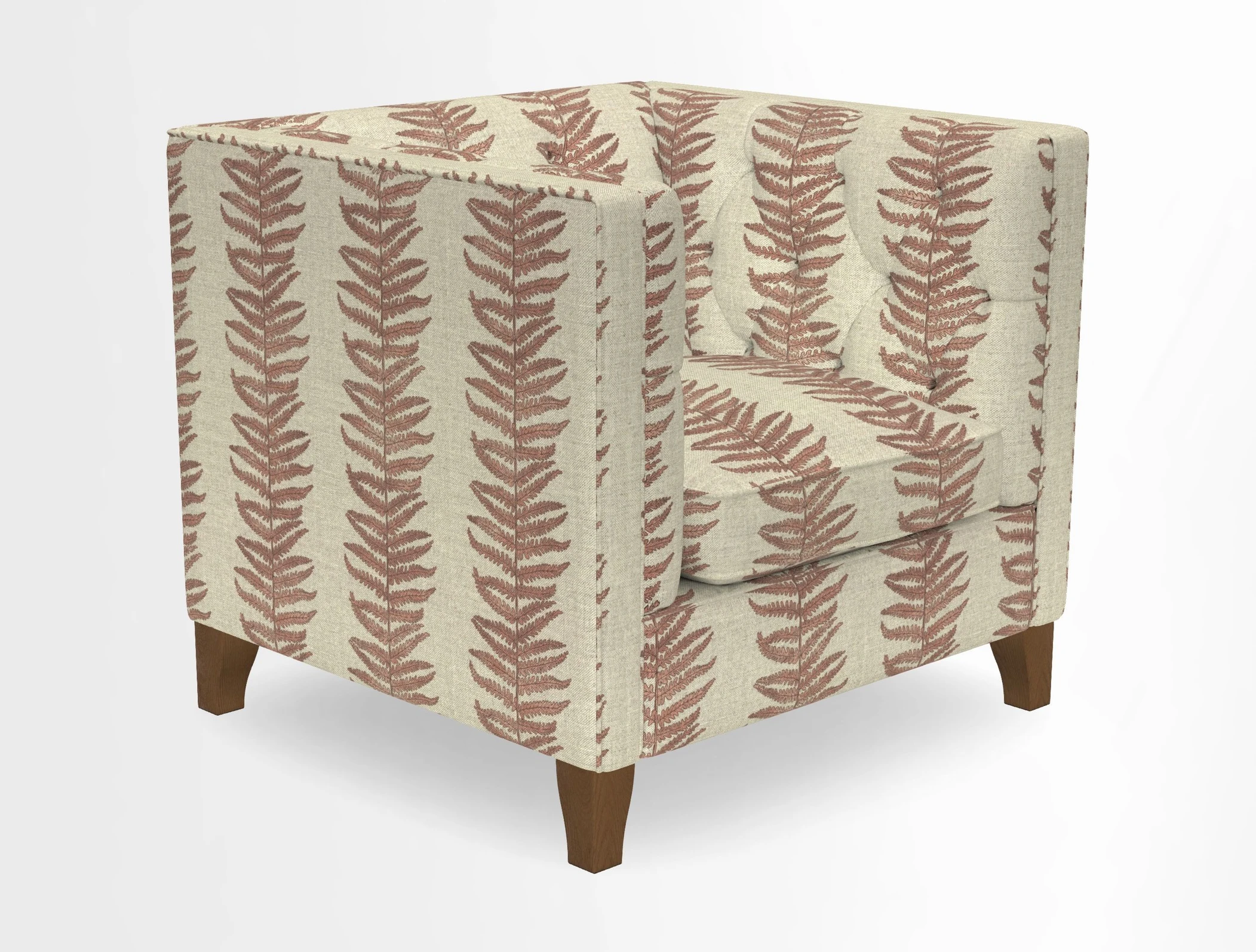 Haresfield Chair in Two Tone Plain Biscuit