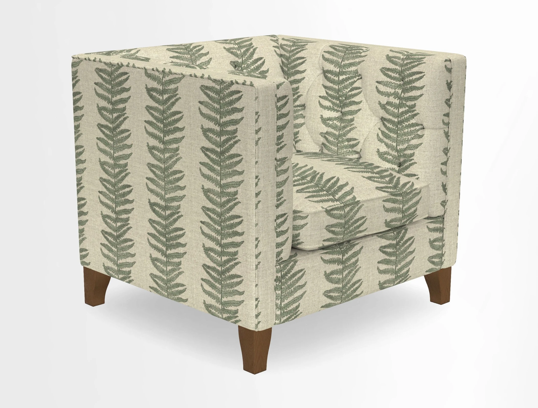 Haresfield Chair in Two Tone Plain Biscuit