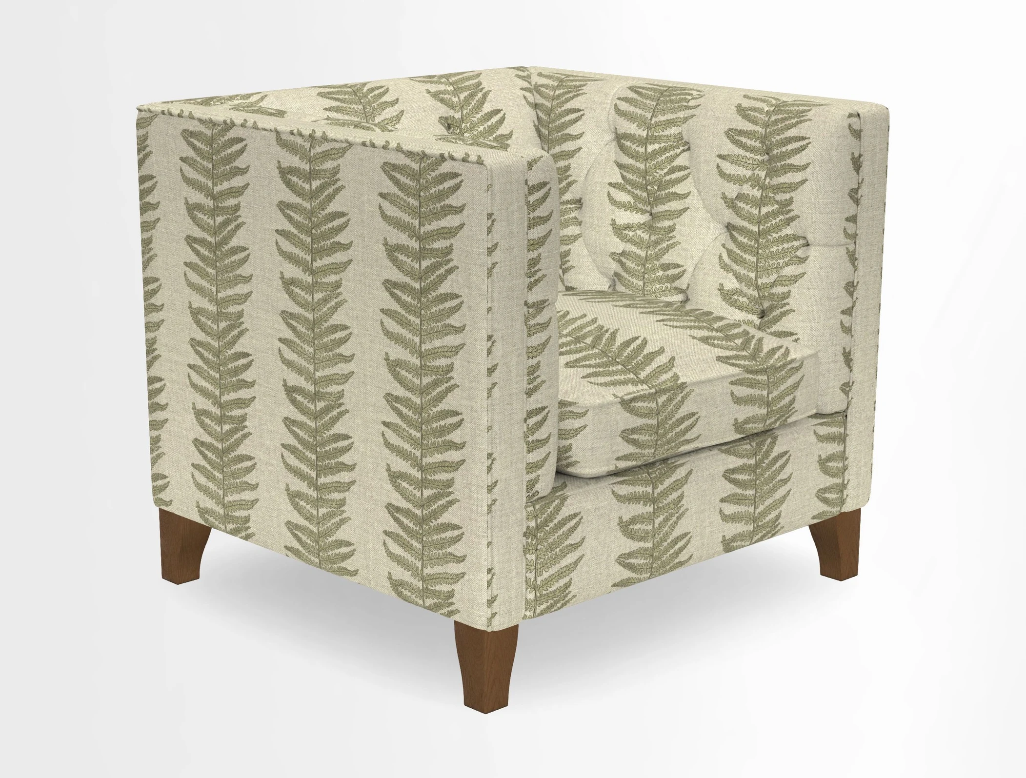 Haresfield Chair in Two Tone Plain Biscuit