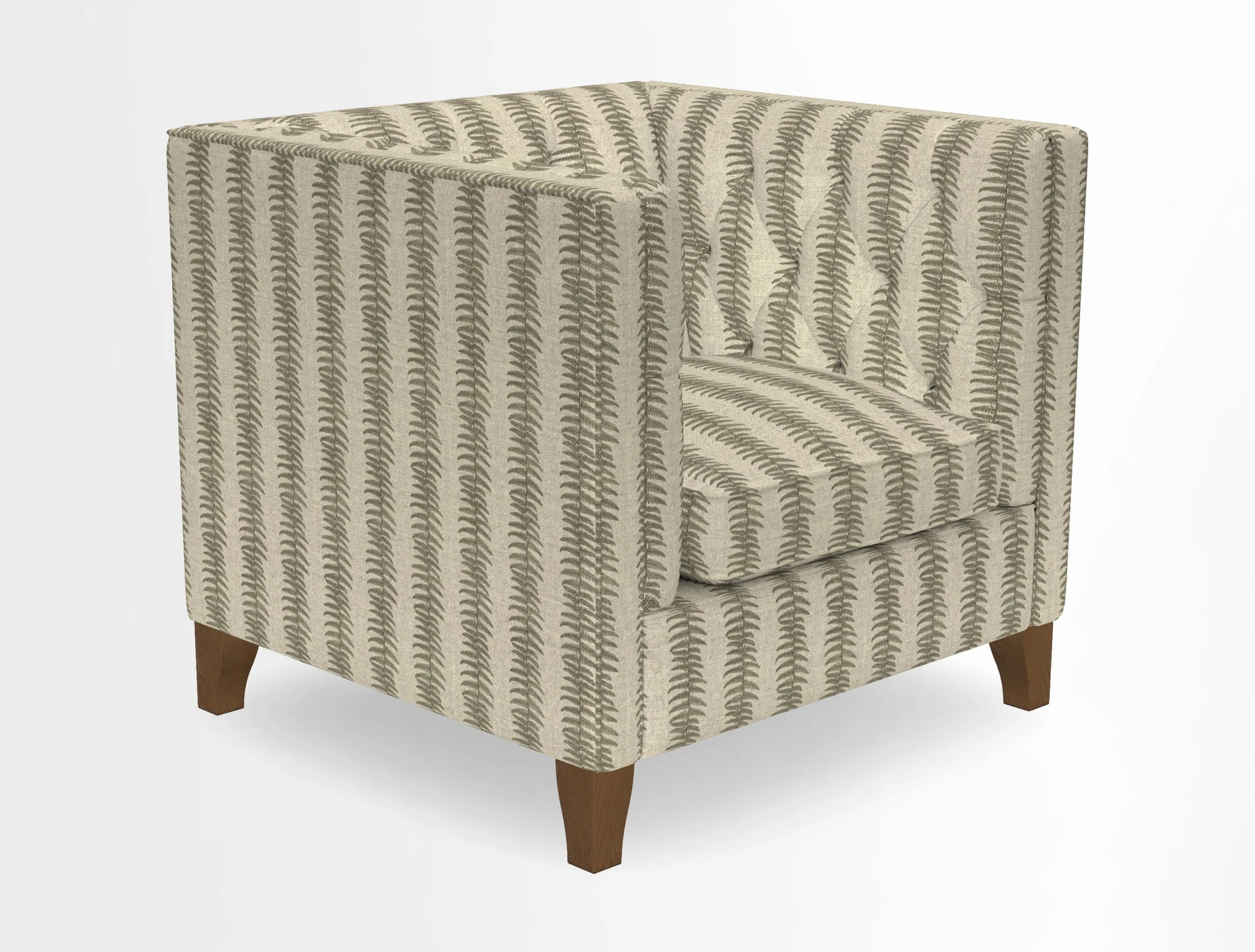 Haresfield Chair in Two Tone Plain Biscuit
