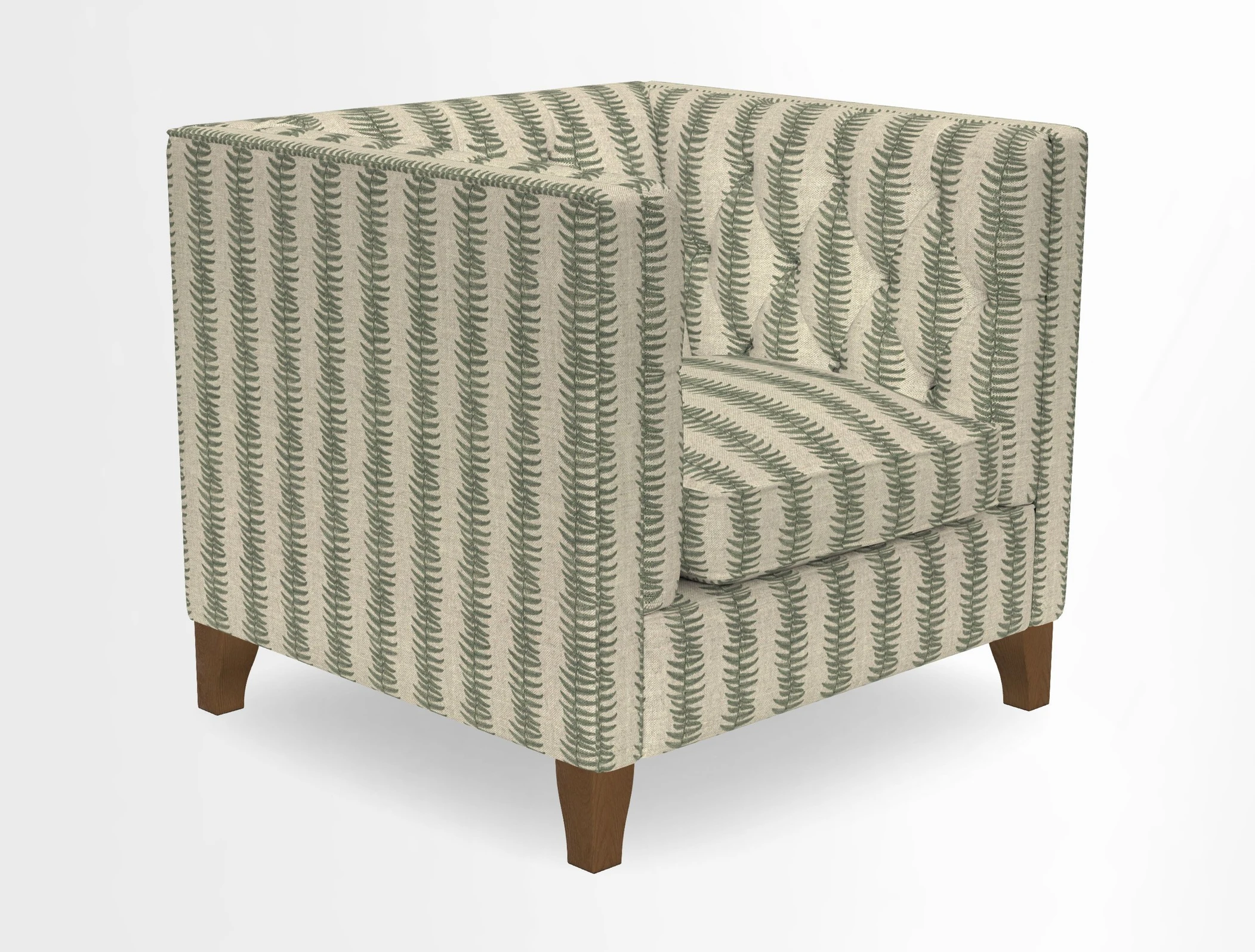 Haresfield Chair in Two Tone Plain Biscuit