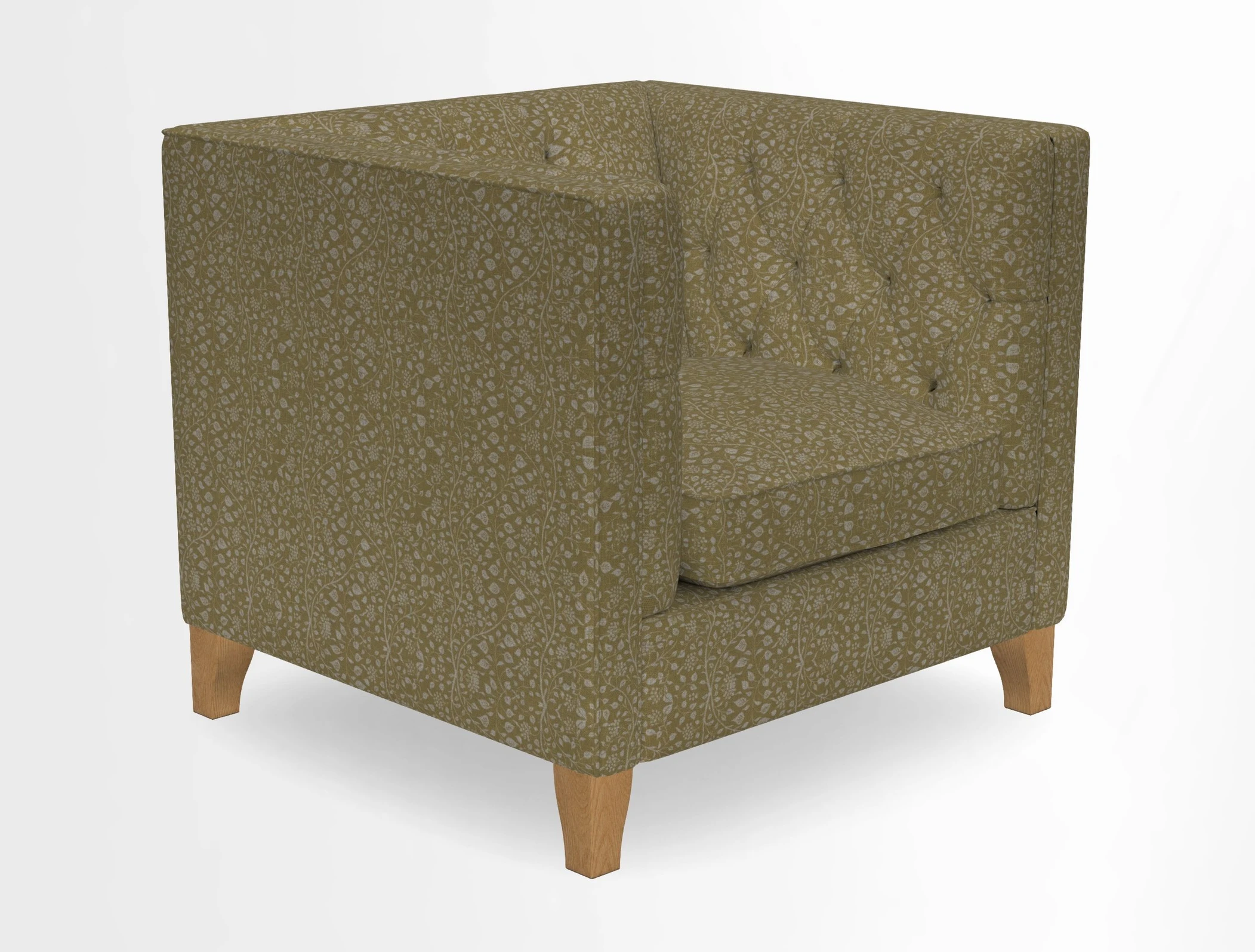 Haresfield Chair in Two Tone Plain Biscuit
