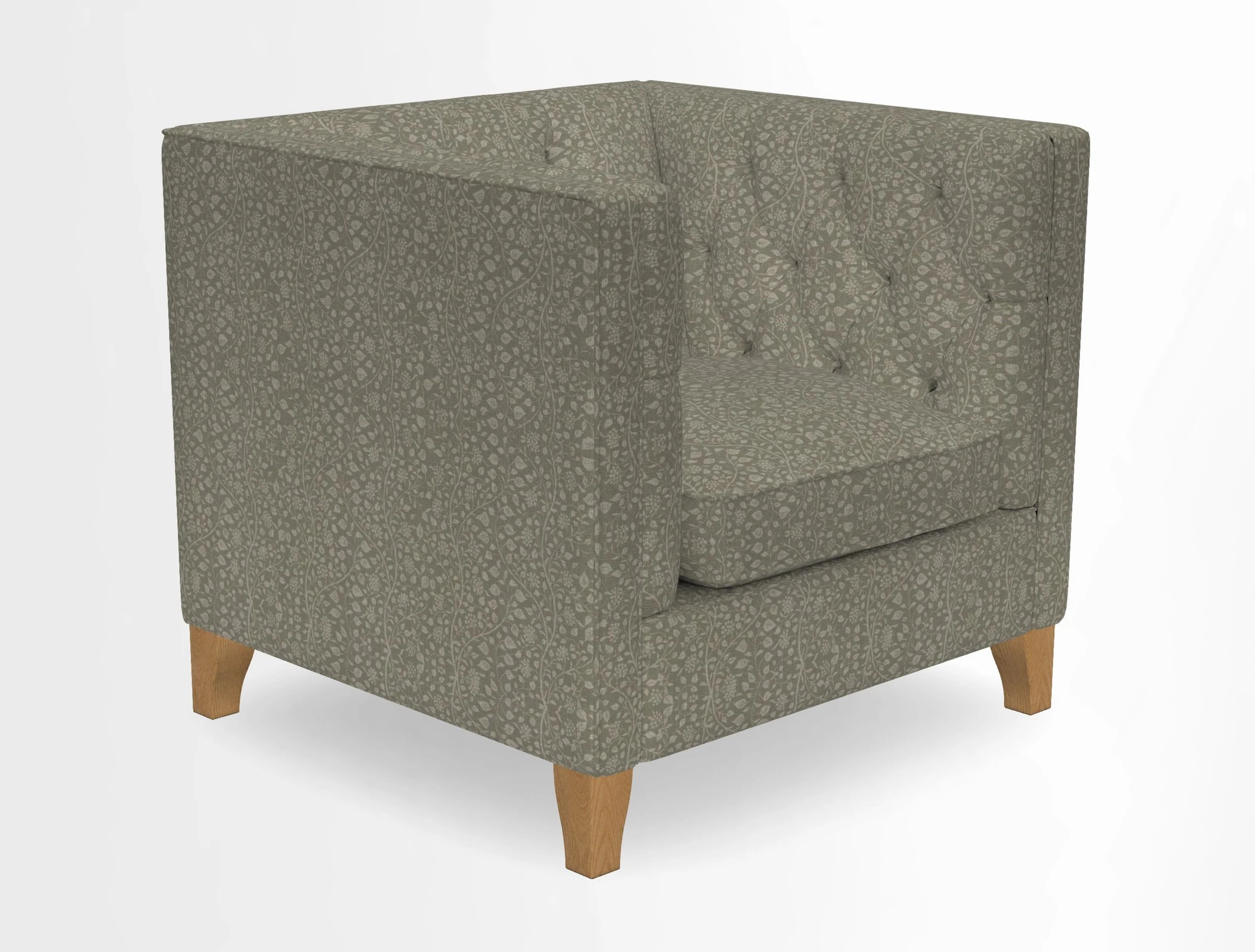 Haresfield Chair in Two Tone Plain Biscuit