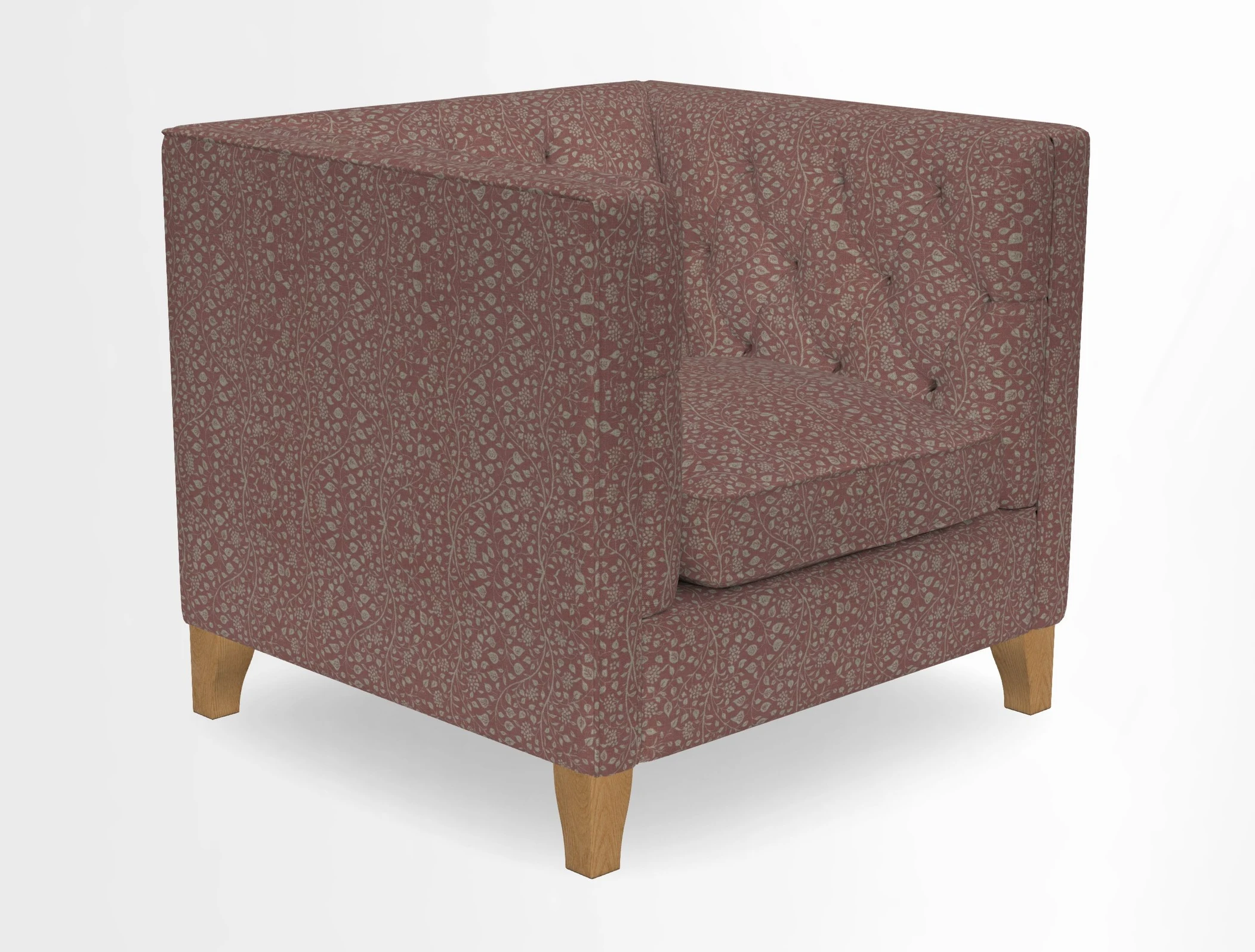 Haresfield Chair in Two Tone Plain Biscuit