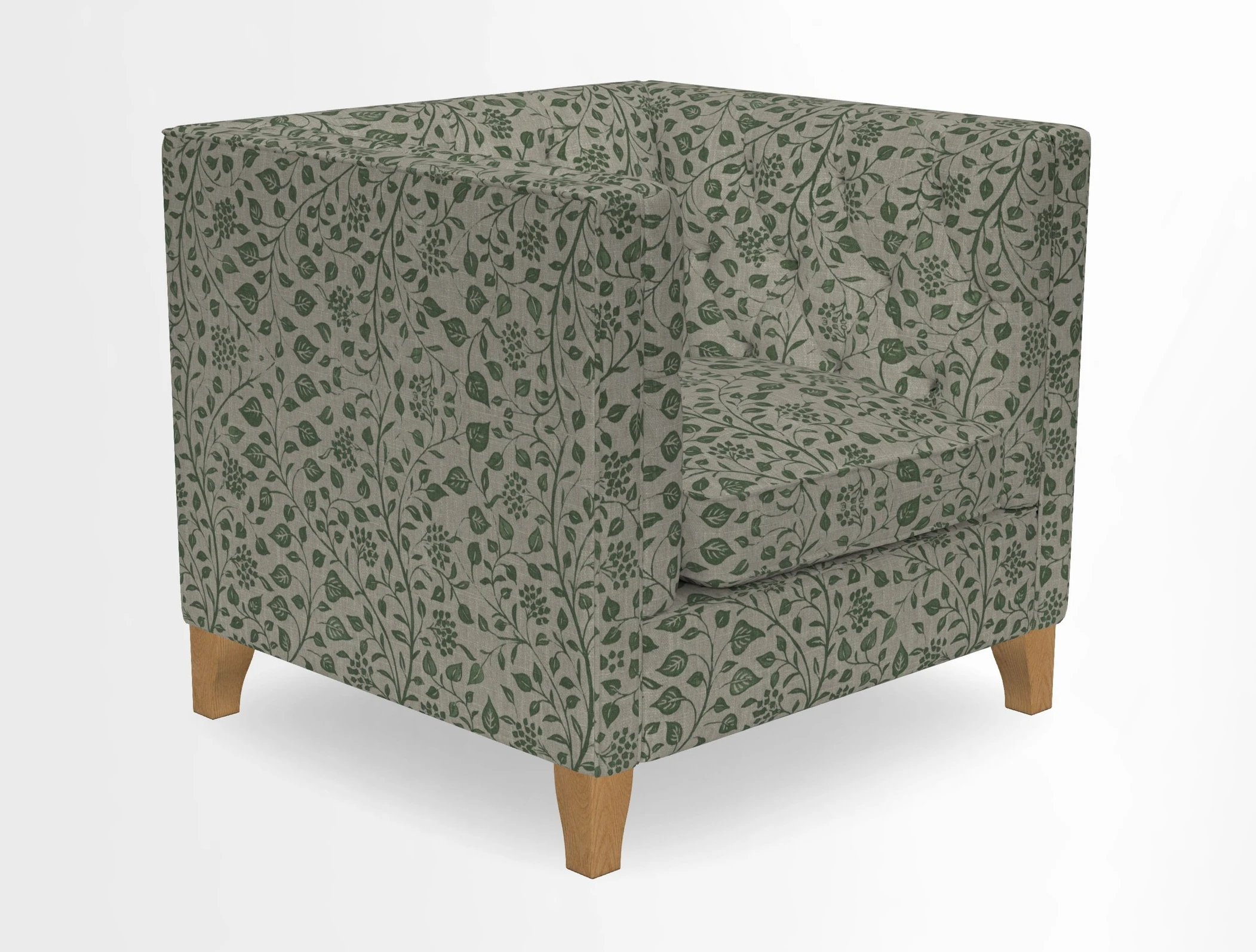 Haresfield Chair in Two Tone Plain Biscuit