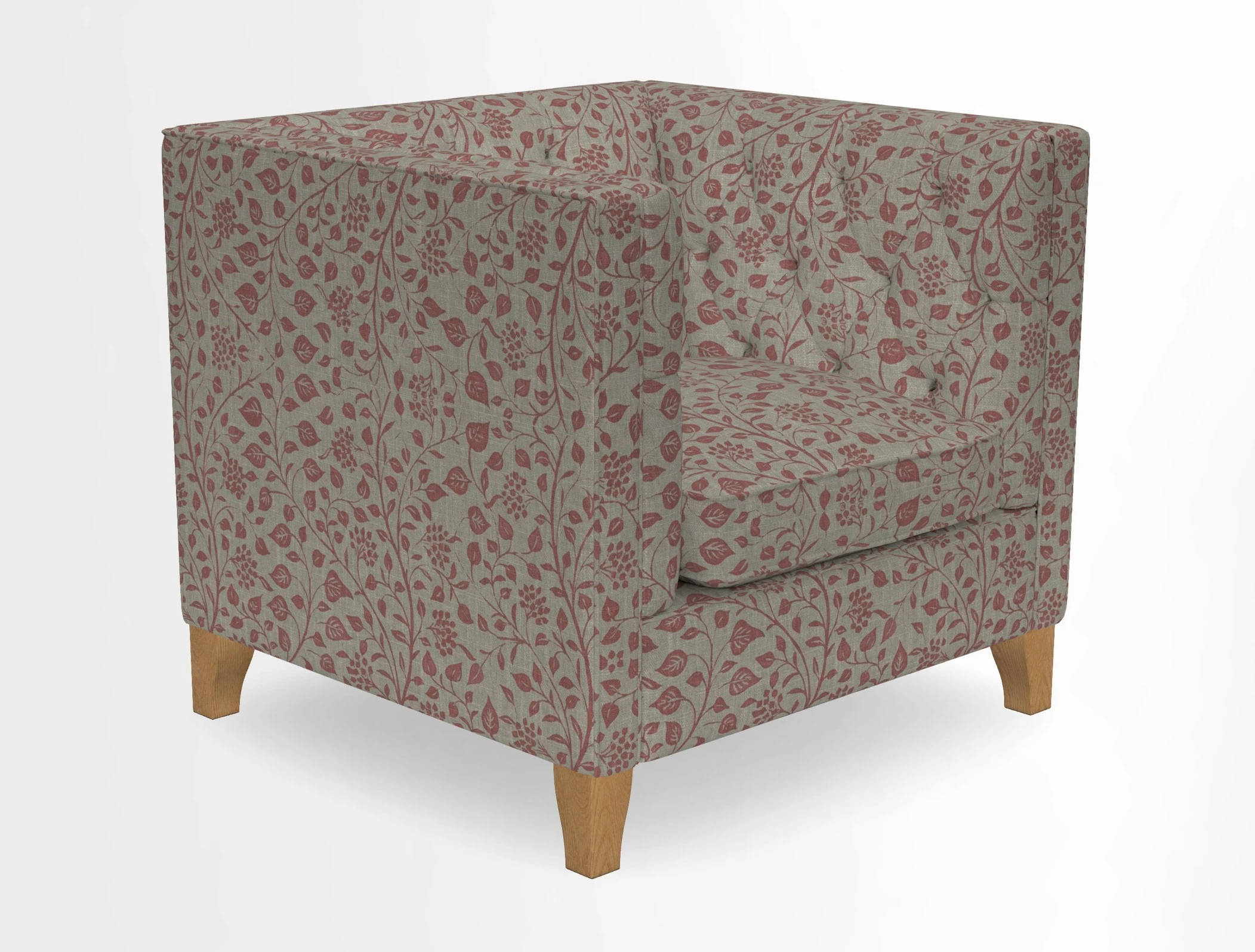 Haresfield Chair in Two Tone Plain Biscuit